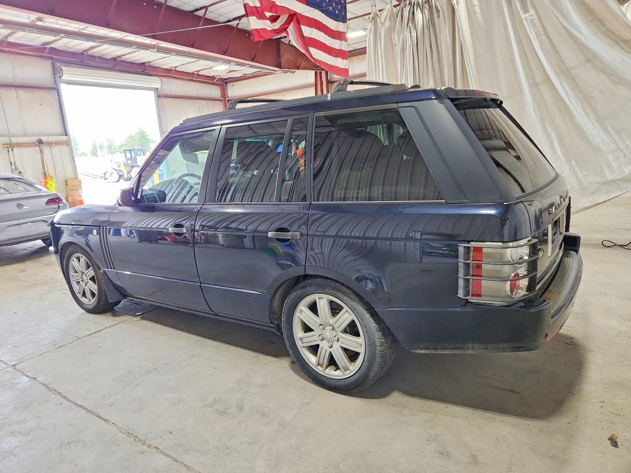 2007 Land Rover Range Rover Hse Blue vin: SALME15427A259235