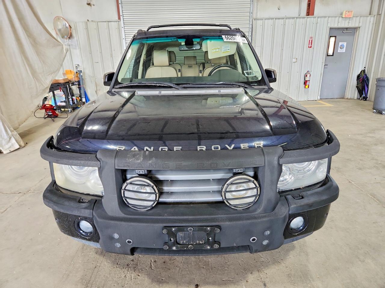 2007 Land Rover Range Rover Hse Blue vin: SALME15427A259235