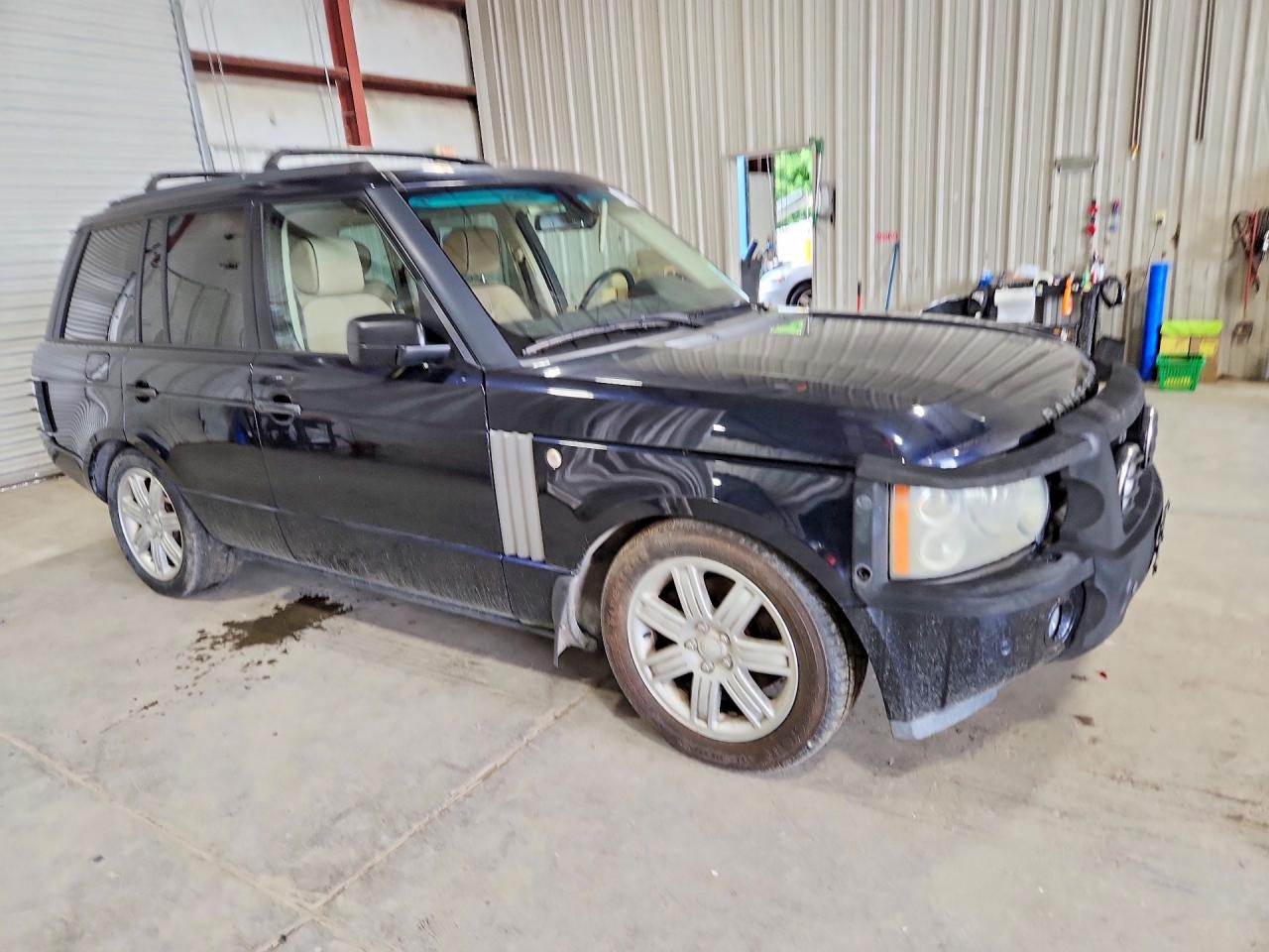 2007 Land Rover Range Rover Hse Blue vin: SALME15427A259235