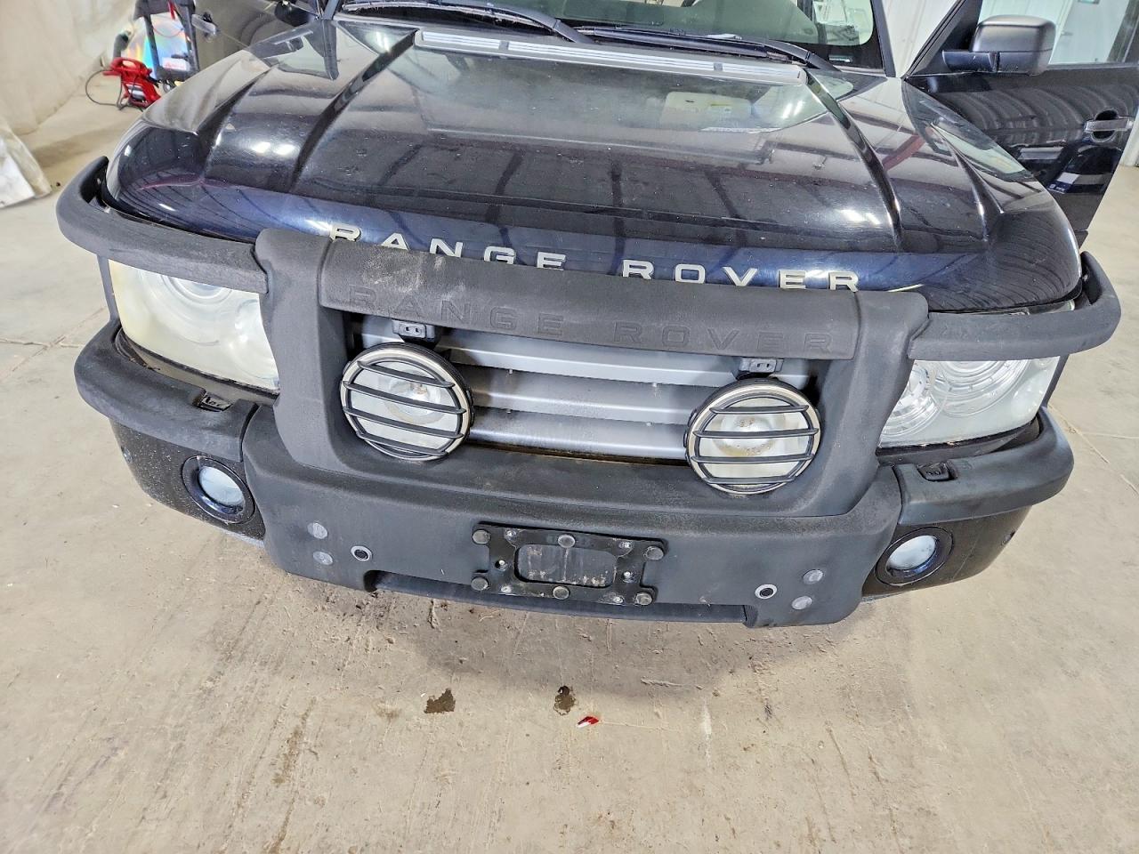 2007 Land Rover Range Rover Hse Blue vin: SALME15427A259235