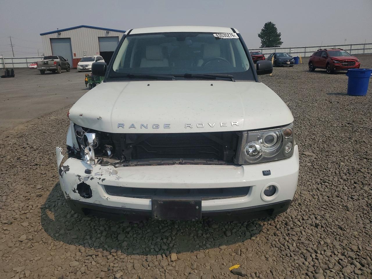 2007 Land Rover Range Rover Hse Белый vin: SALME15436A231894