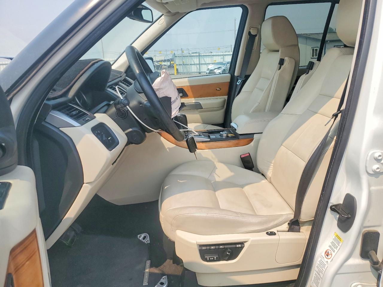 2007 Land Rover Range Rover Hse Белый vin: SALME15436A231894