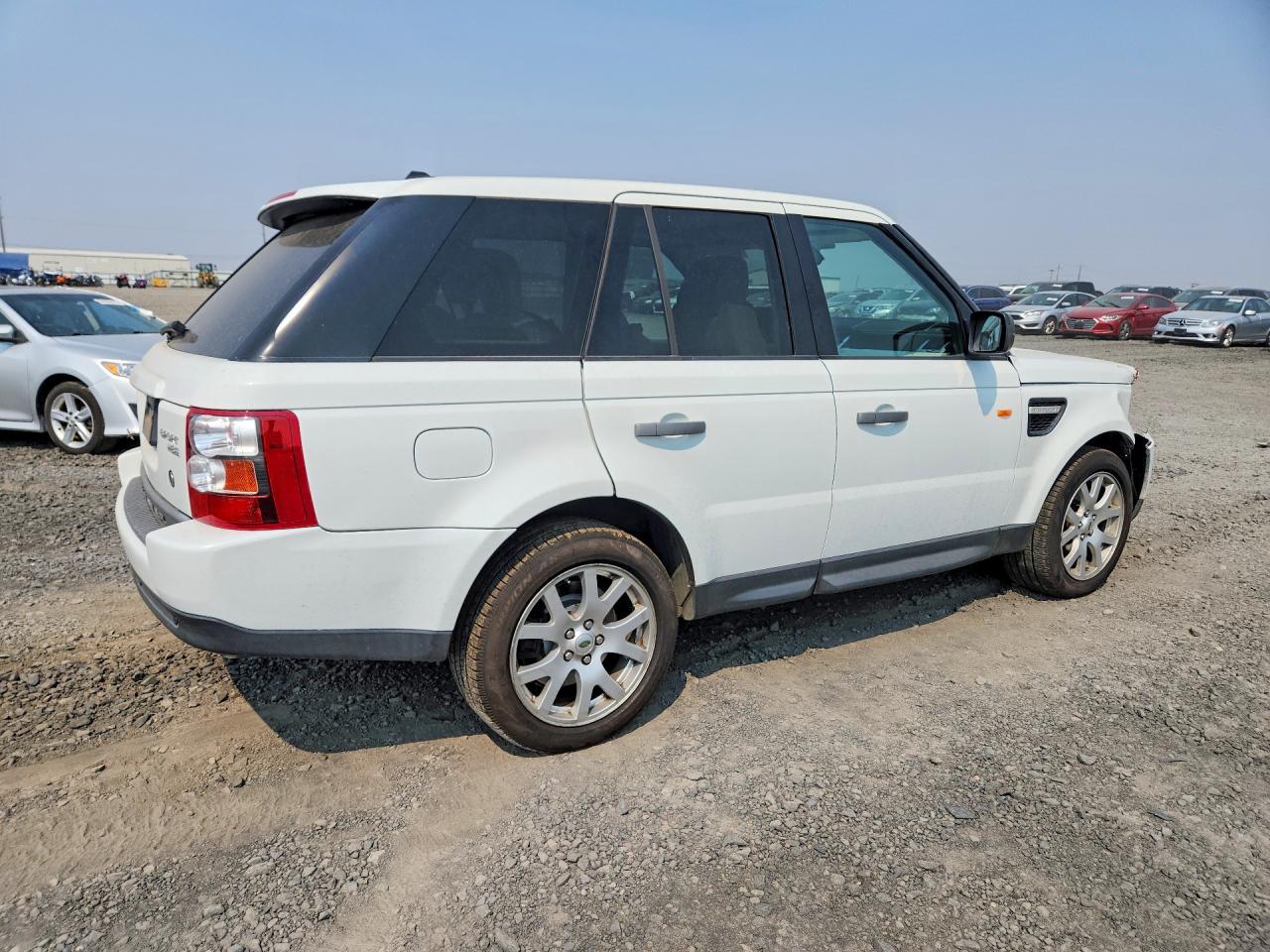 2007 Land Rover Range Rover Hse Белый vin: SALME15436A231894
