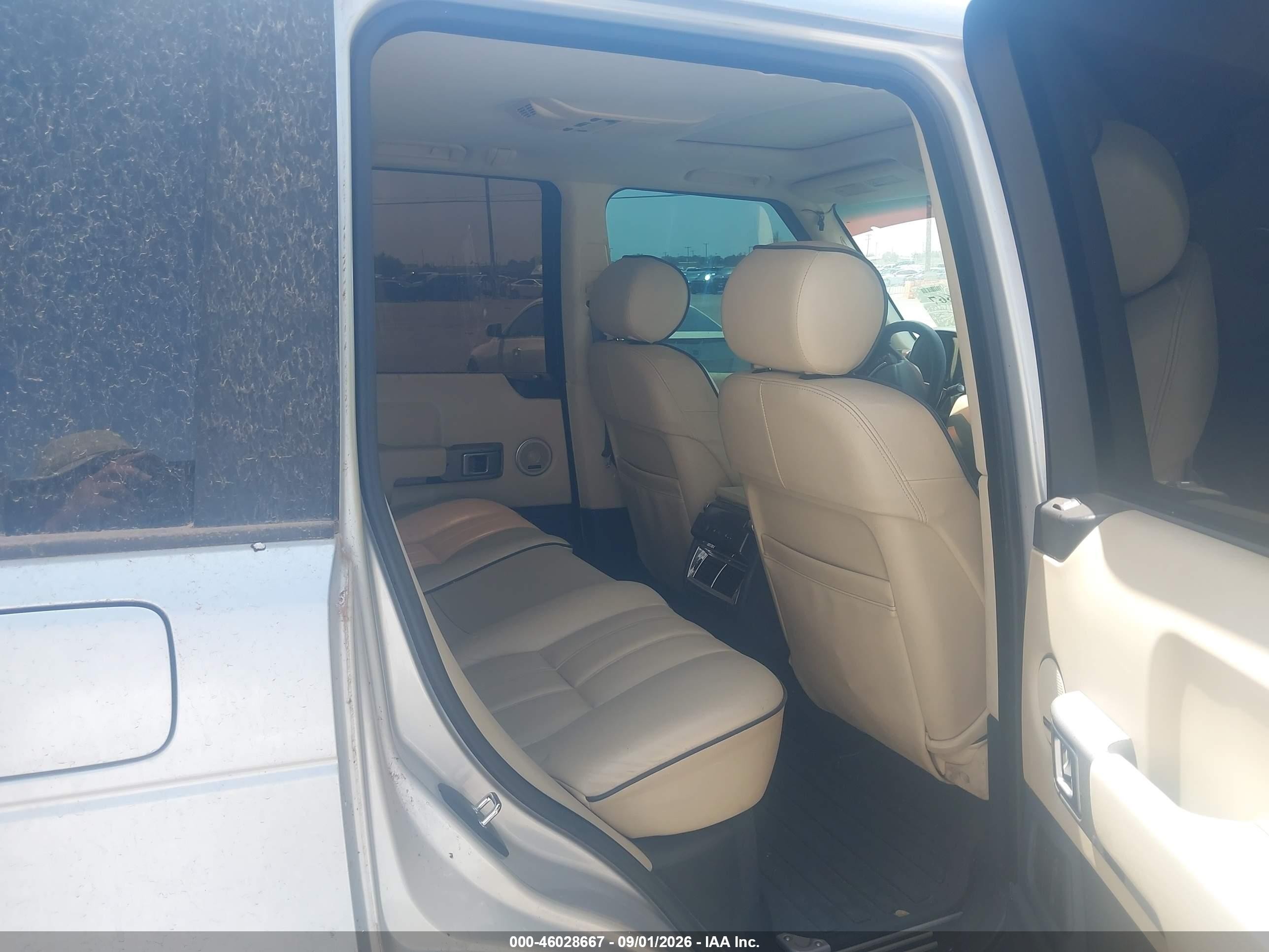 2006 Land Rover Range Rover Hse Silver vin: SALME15446A203277