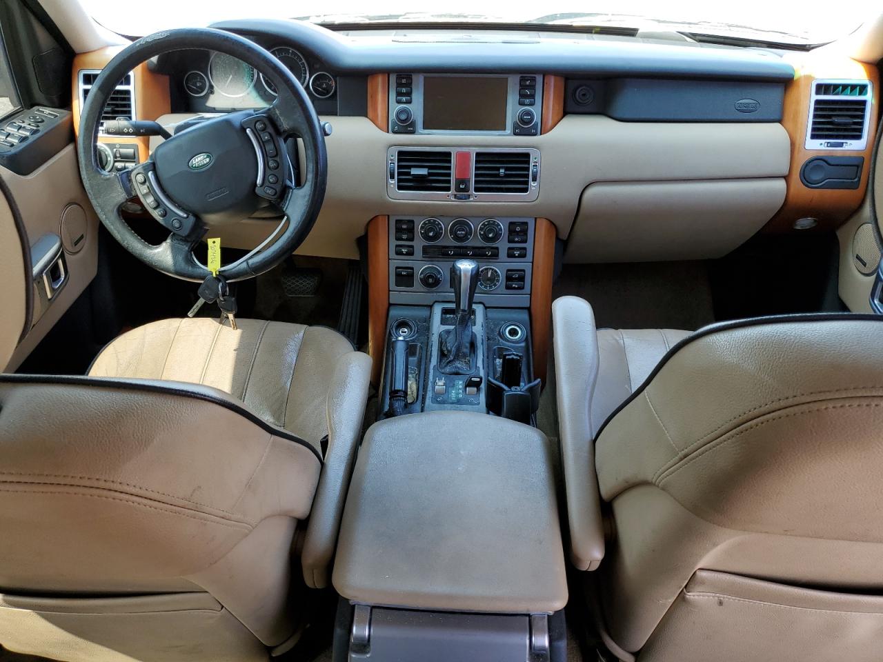 2006 Land Rover Range Rover Hse Gray vin: SALME15446A207426
