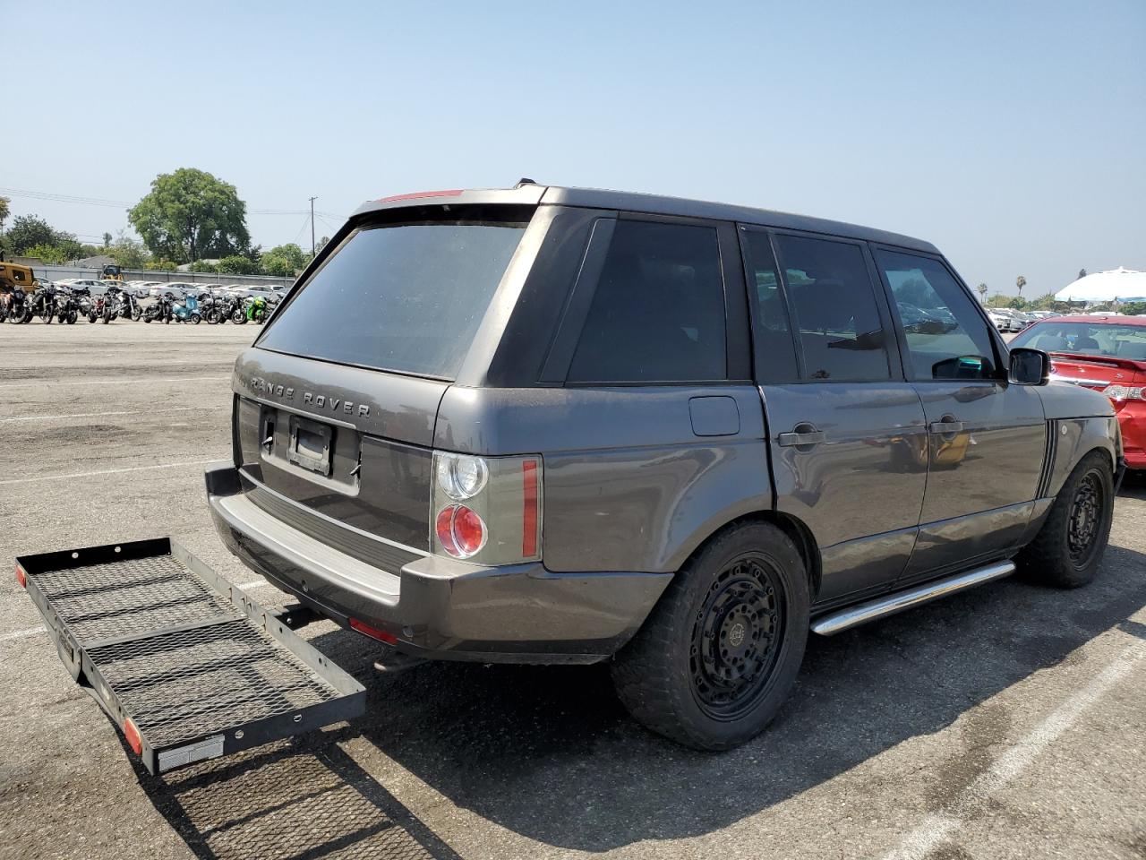 2006 Land Rover Range Rover Hse Gray vin: SALME15446A207426