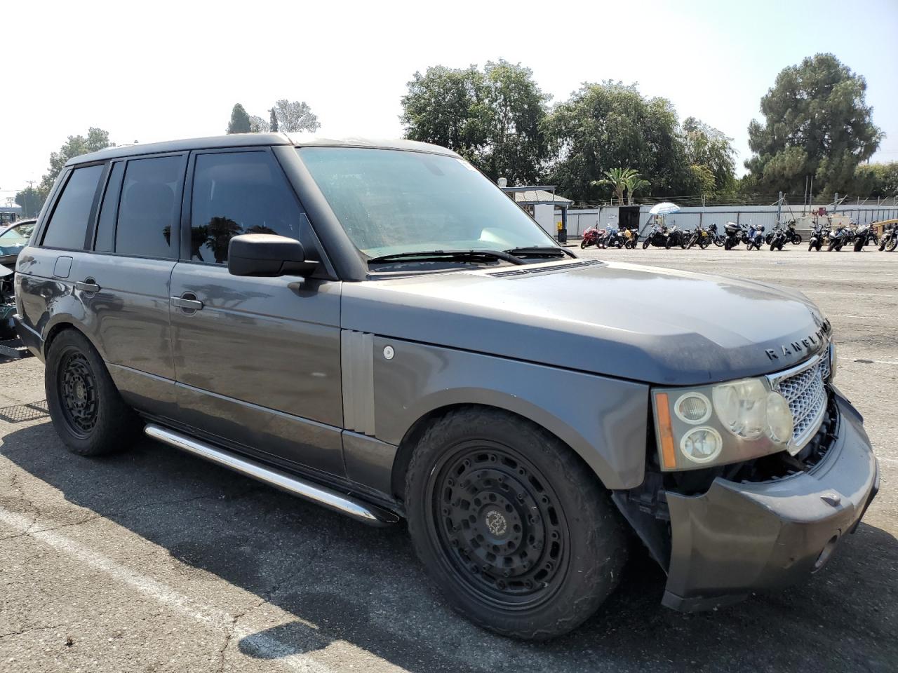 2006 Land Rover Range Rover Hse Gray vin: SALME15446A207426