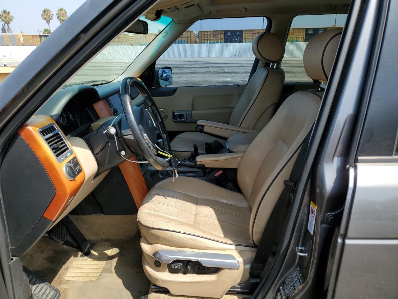 2006 Land Rover Range Rover Hse Gray vin: SALME15446A207426