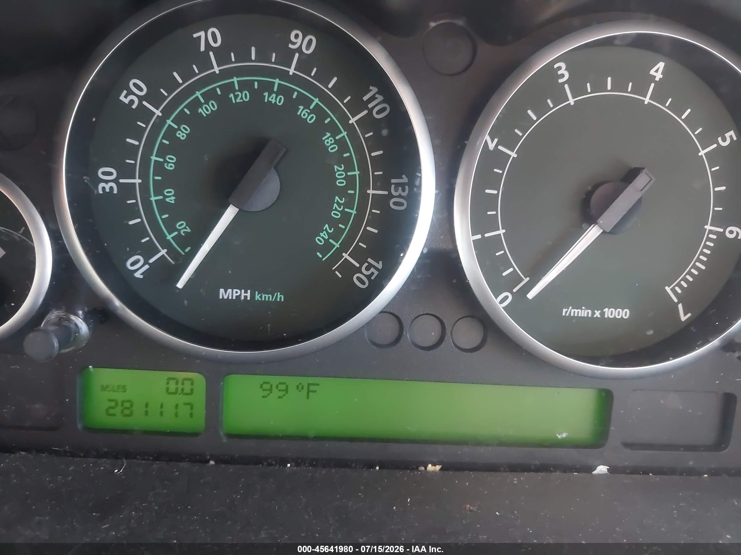 2006 Land Rover Range Rover Hse Black vin: SALME15446A237459