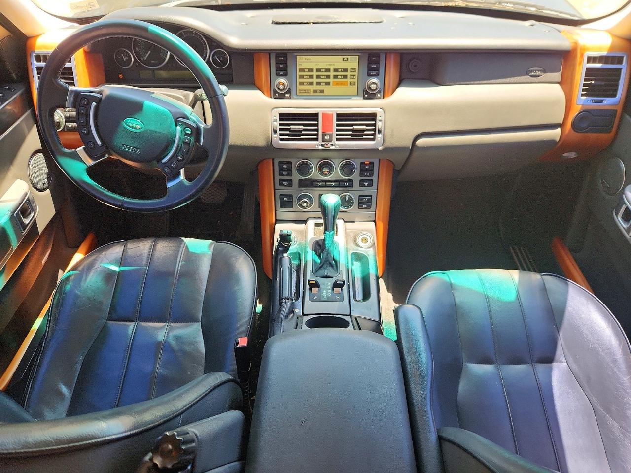 2006 Land Rover Range Rover Hse Черный vin: SALME15466A216287