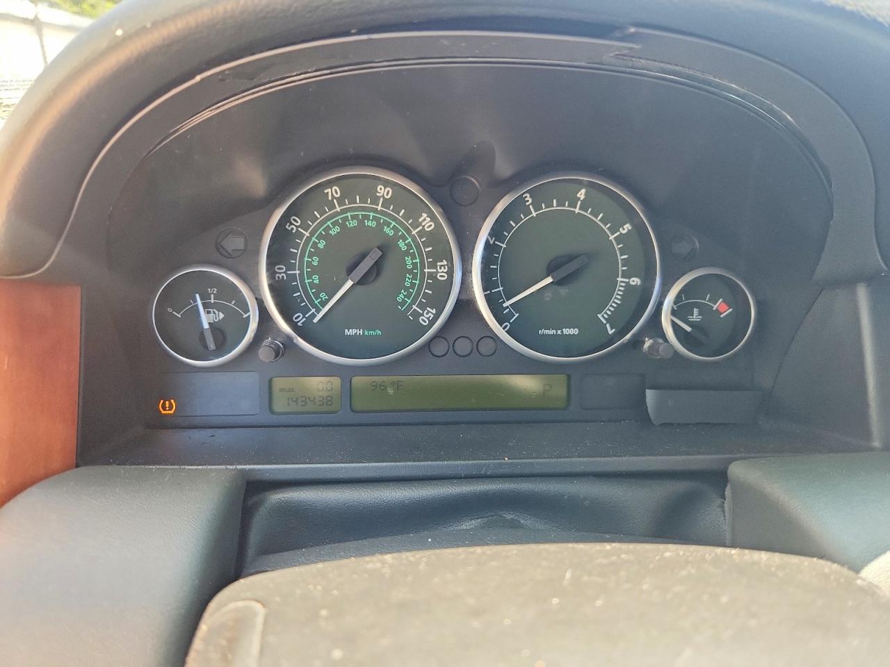 2006 Land Rover Range Rover Hse Черный vin: SALME15466A216287