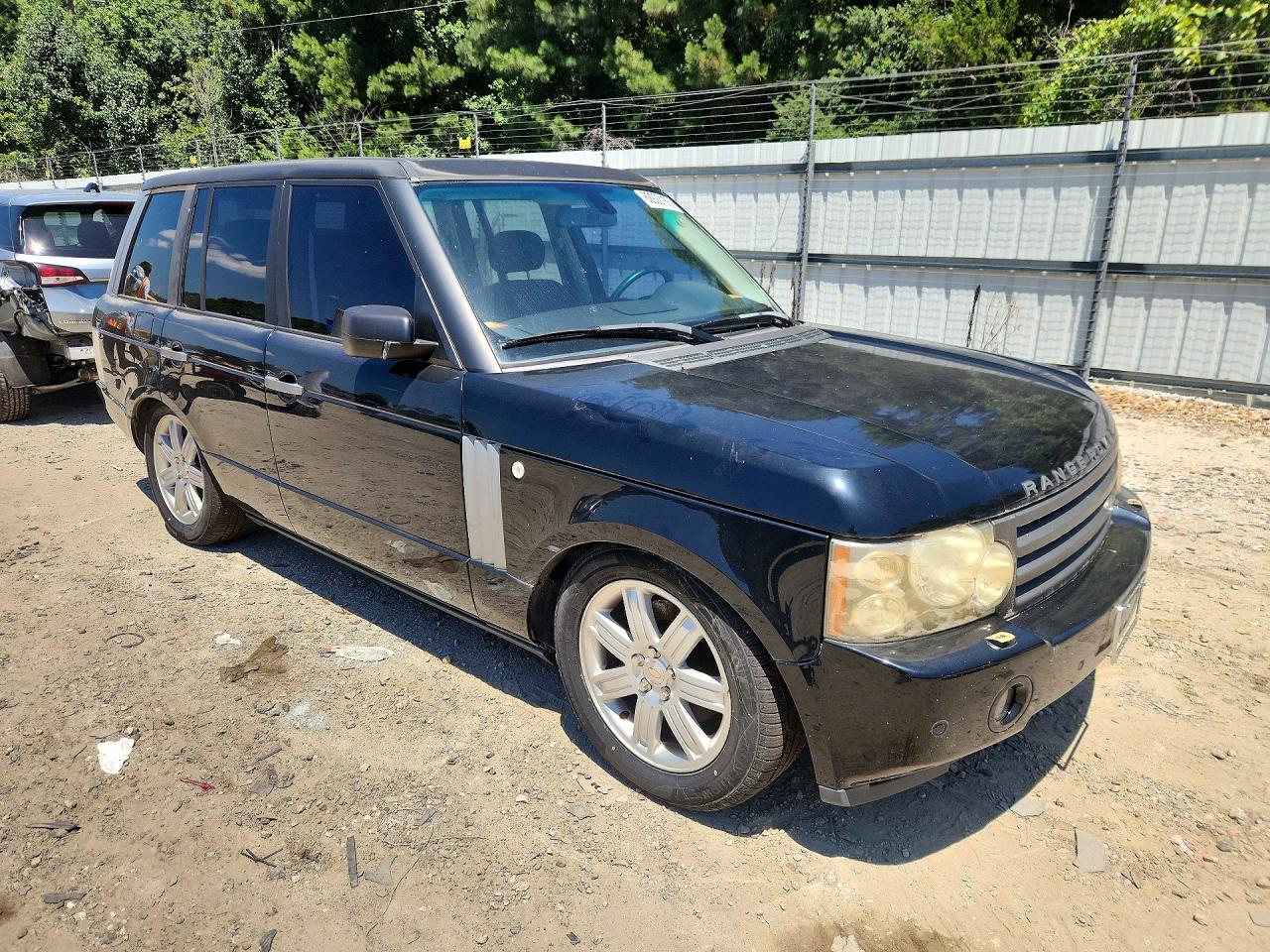 2006 Land Rover Range Rover Hse Черный vin: SALME15466A216287
