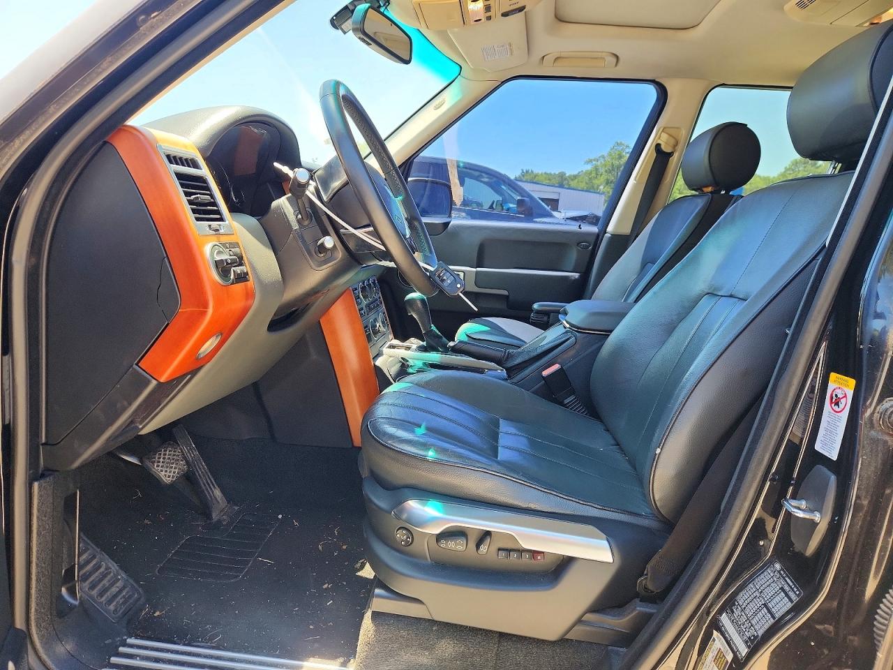 2006 Land Rover Range Rover Hse Черный vin: SALME15466A216287