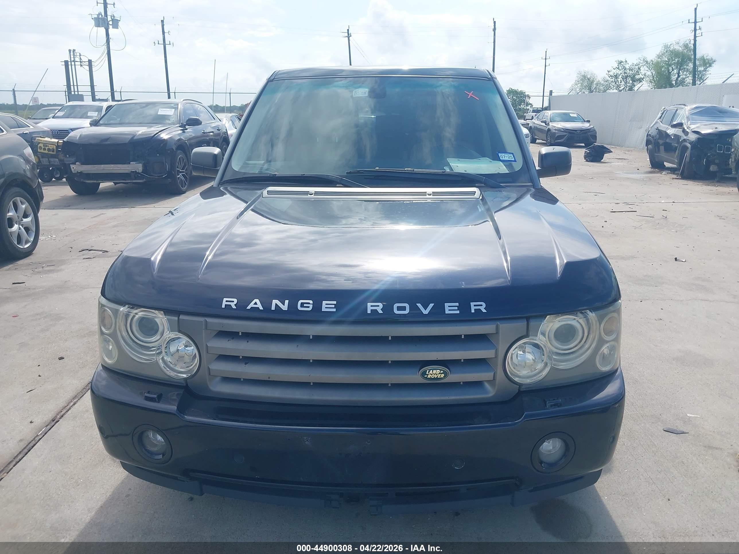 2006 Land Rover Range Rover Hse Dark Blue vin: SALME15476A216198