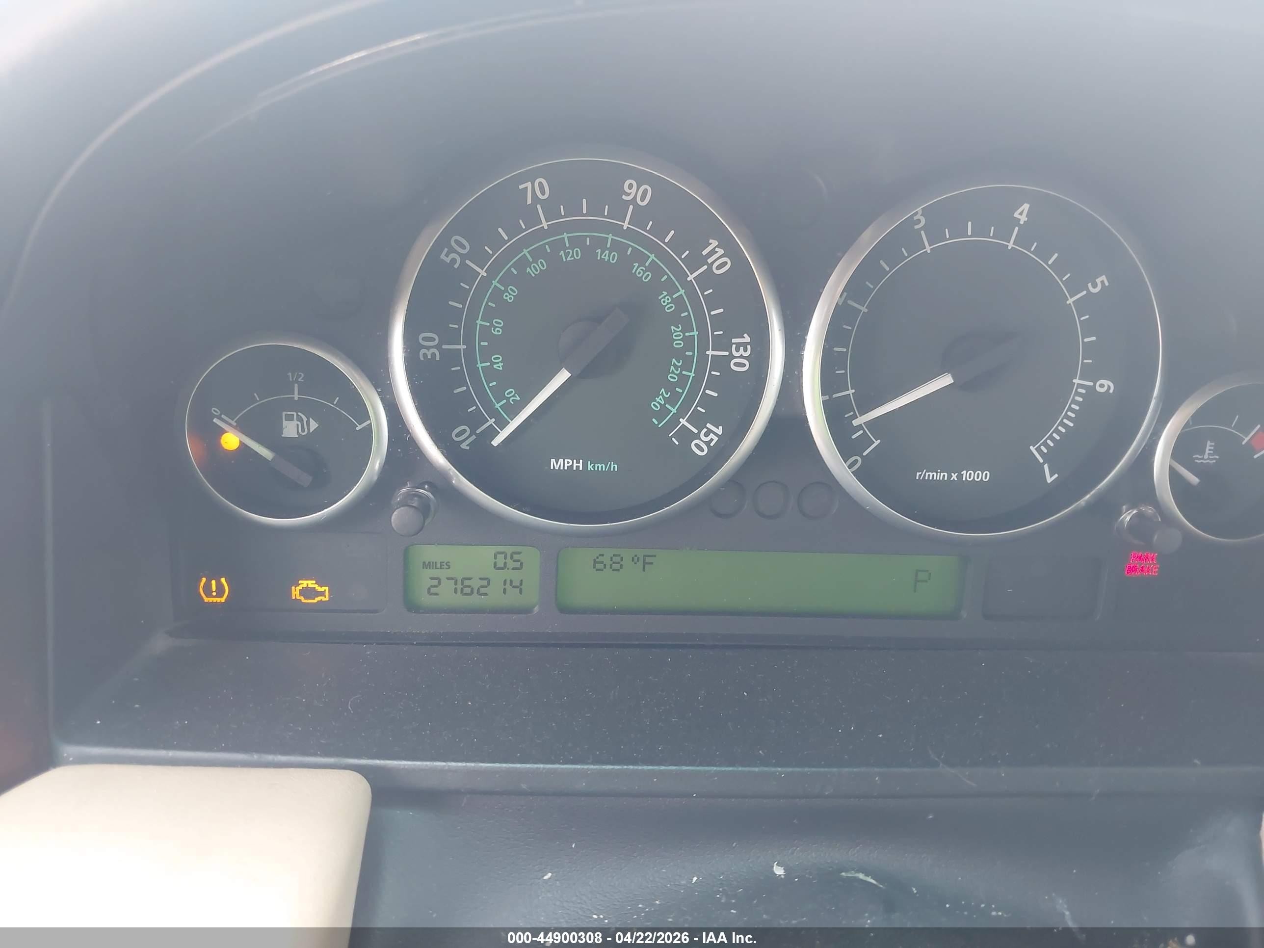 2006 Land Rover Range Rover Hse Dark Blue vin: SALME15476A216198