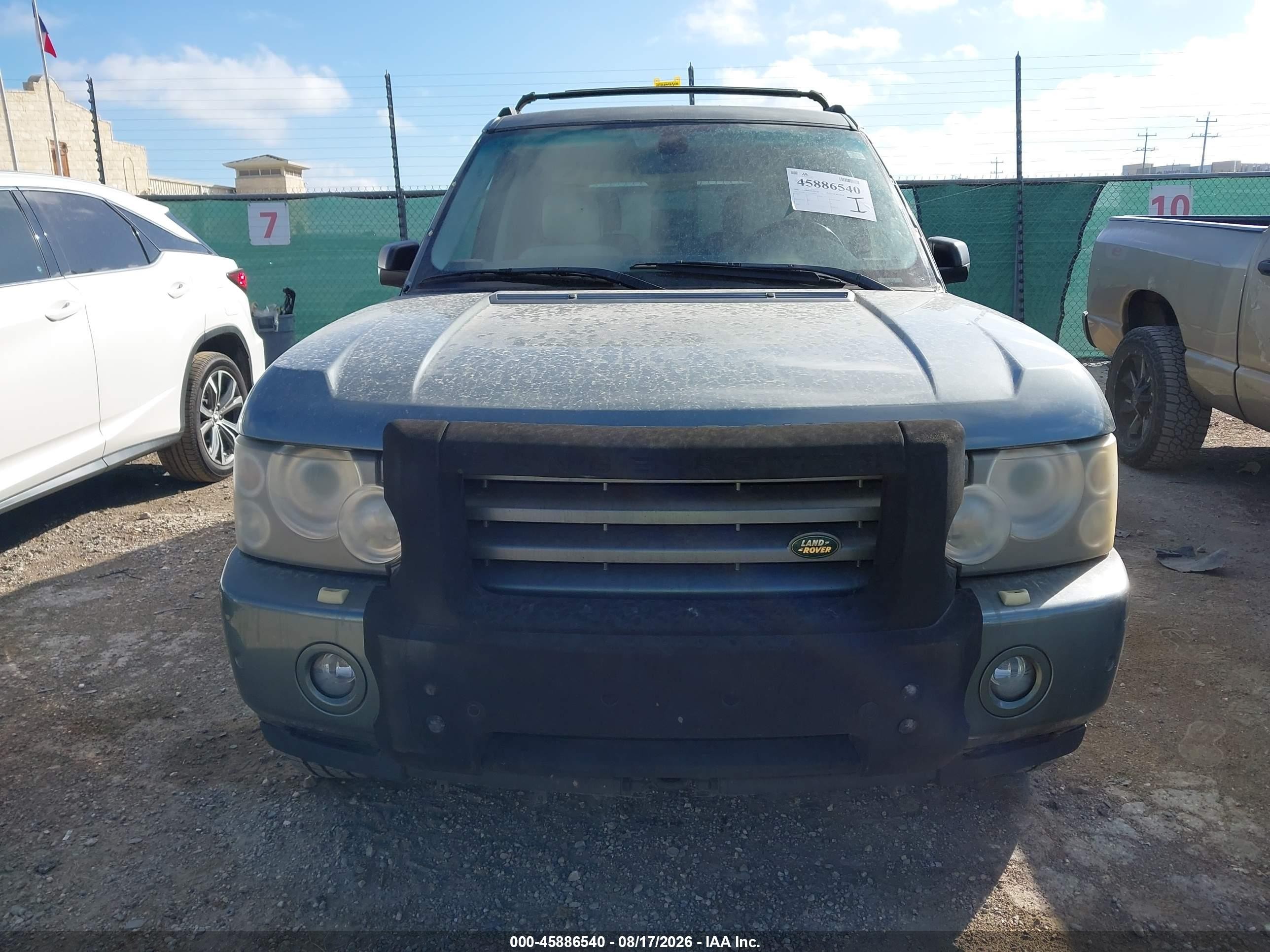2006 Land Rover Range Rover Hse Gray vin: SALME15476A228299