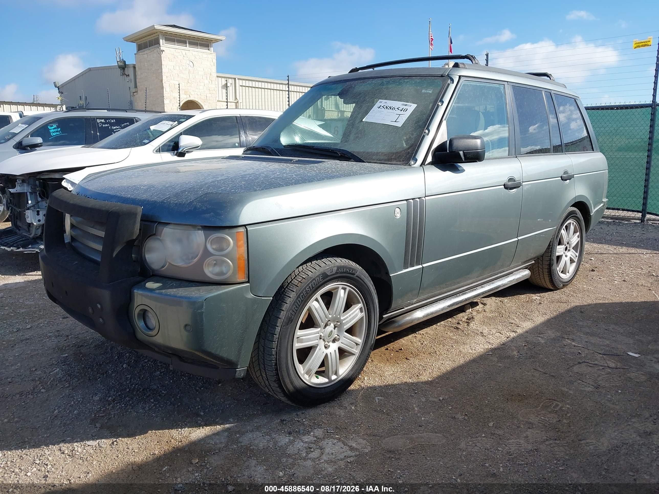 2006 Land Rover Range Rover Hse Gray vin: SALME15476A228299