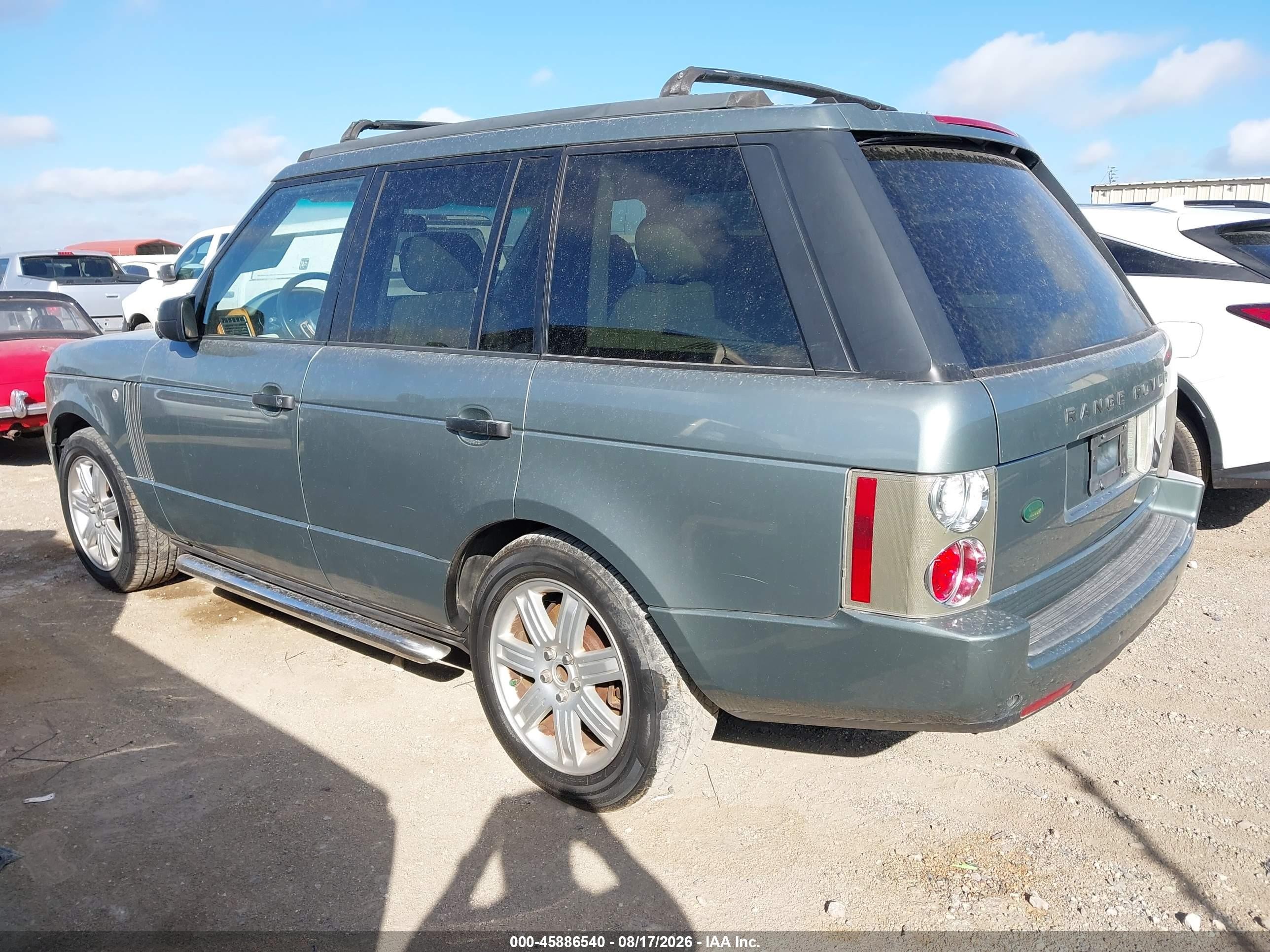 2006 Land Rover Range Rover Hse Gray vin: SALME15476A228299