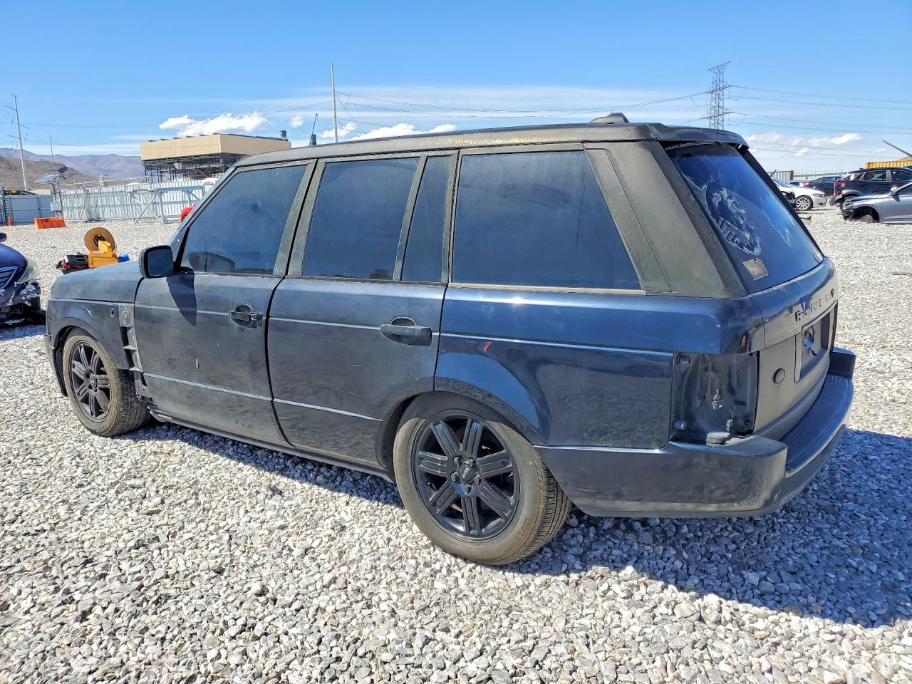 2008 Land Rover Range Rover Hse Black vin: SALME15478A268160