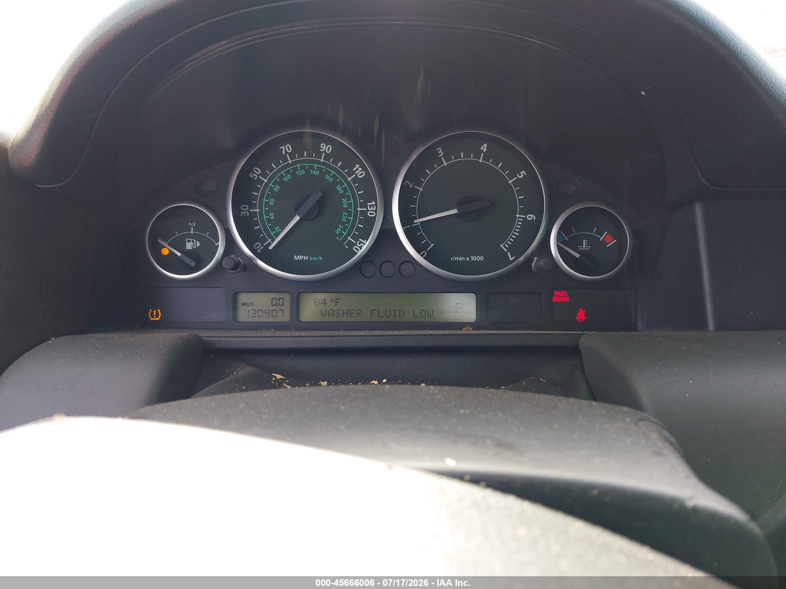 2006 Land Rover Range Rover Hse Silver vin: SALME15486A237691