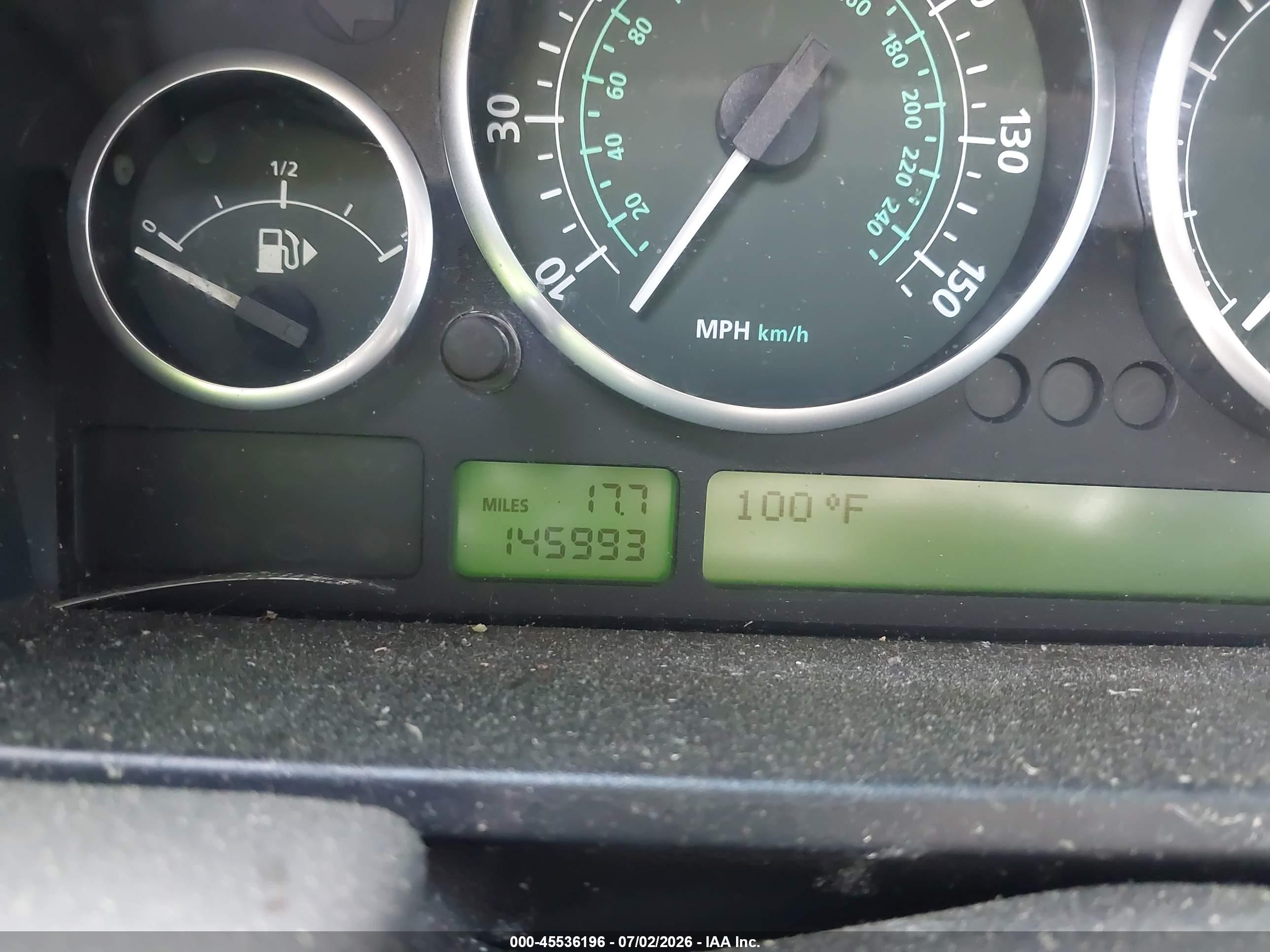 2006 Land Rover Range Rover Hse Gray vin: SALME15496A218762