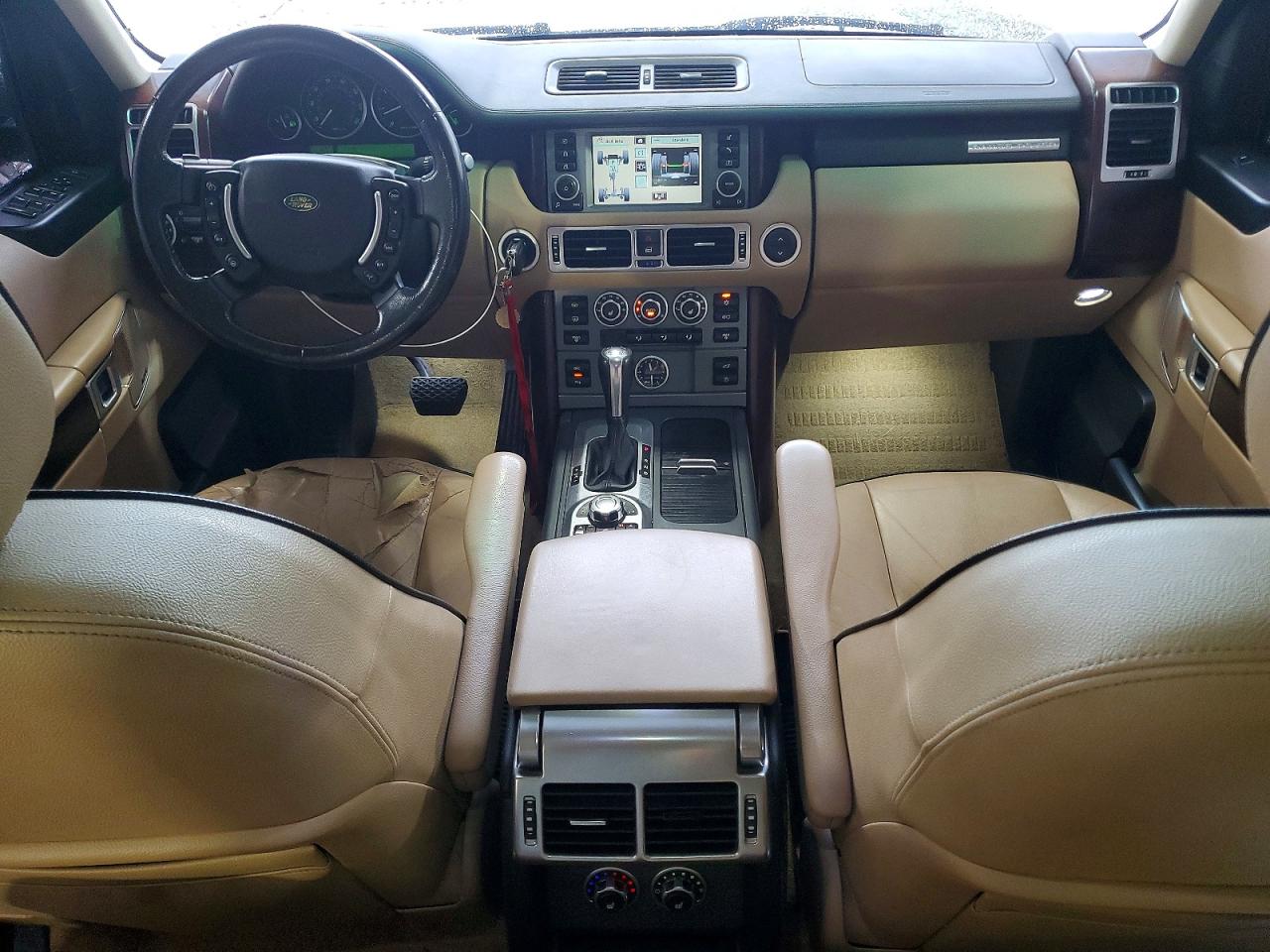 2008 Land Rover Range Rover Hse Blue vin: SALME15498A264059