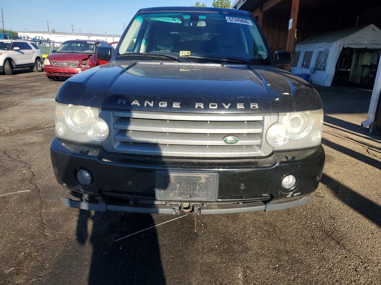 2006 Land Rover Range Rover Hse Черный vin: SALME154X6A229110