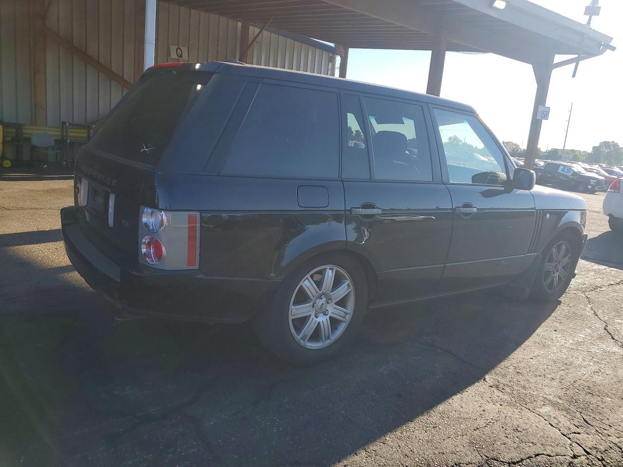 2006 Land Rover Range Rover Hse Черный vin: SALME154X6A229110