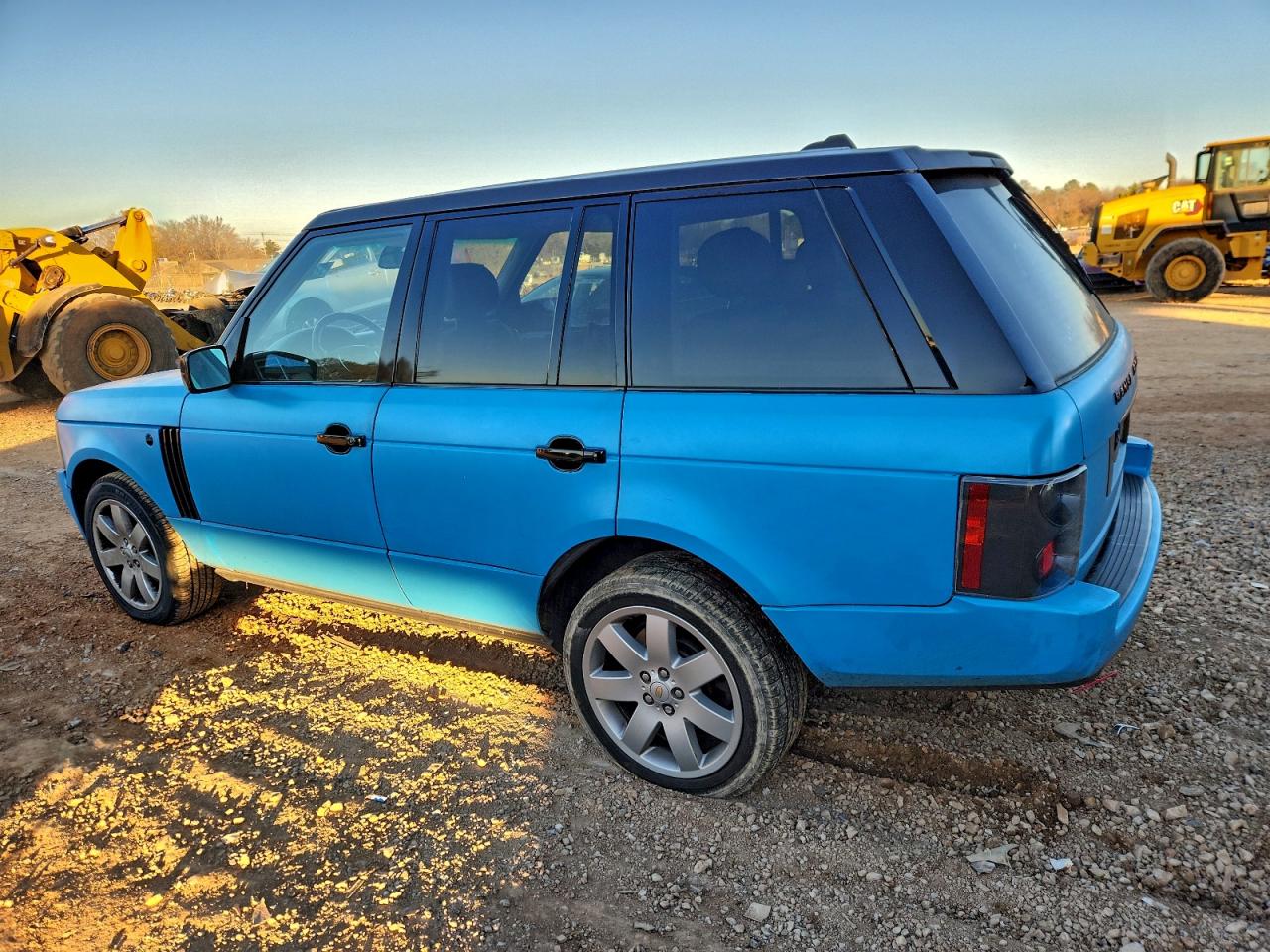 2006 Land Rover Range Rover Hse Blue vin: SALME154X6A236638