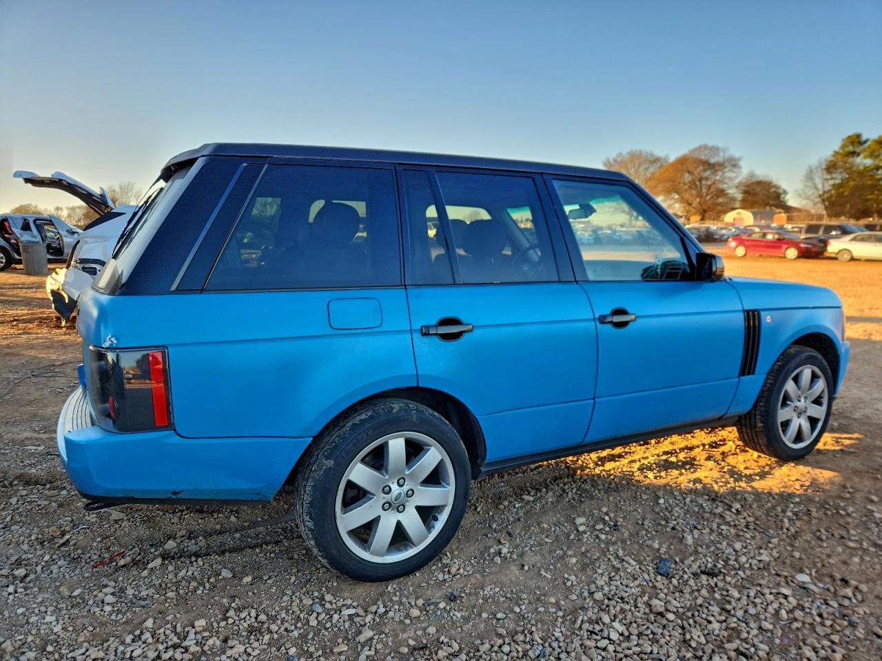 2006 Land Rover Range Rover Hse Blue vin: SALME154X6A236638
