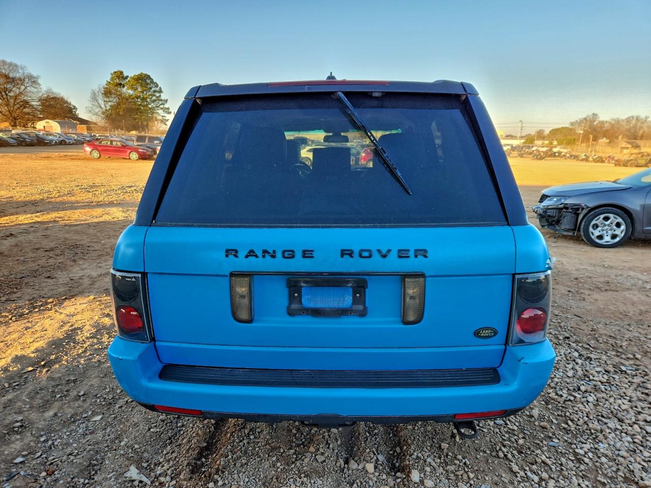 2006 Land Rover Range Rover Hse Blue vin: SALME154X6A236638
