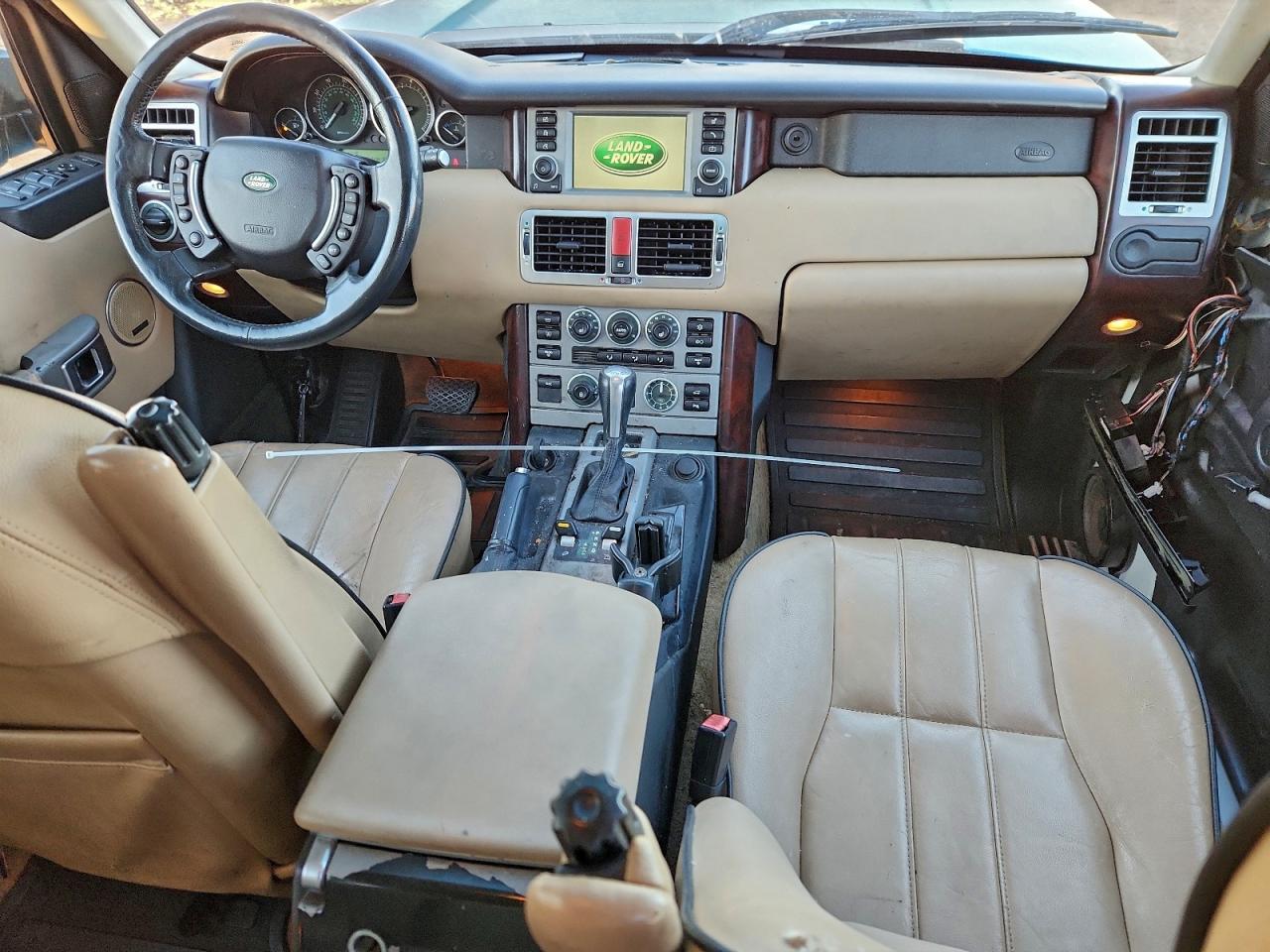 2006 Land Rover Range Rover Hse Blue vin: SALME154X6A236638