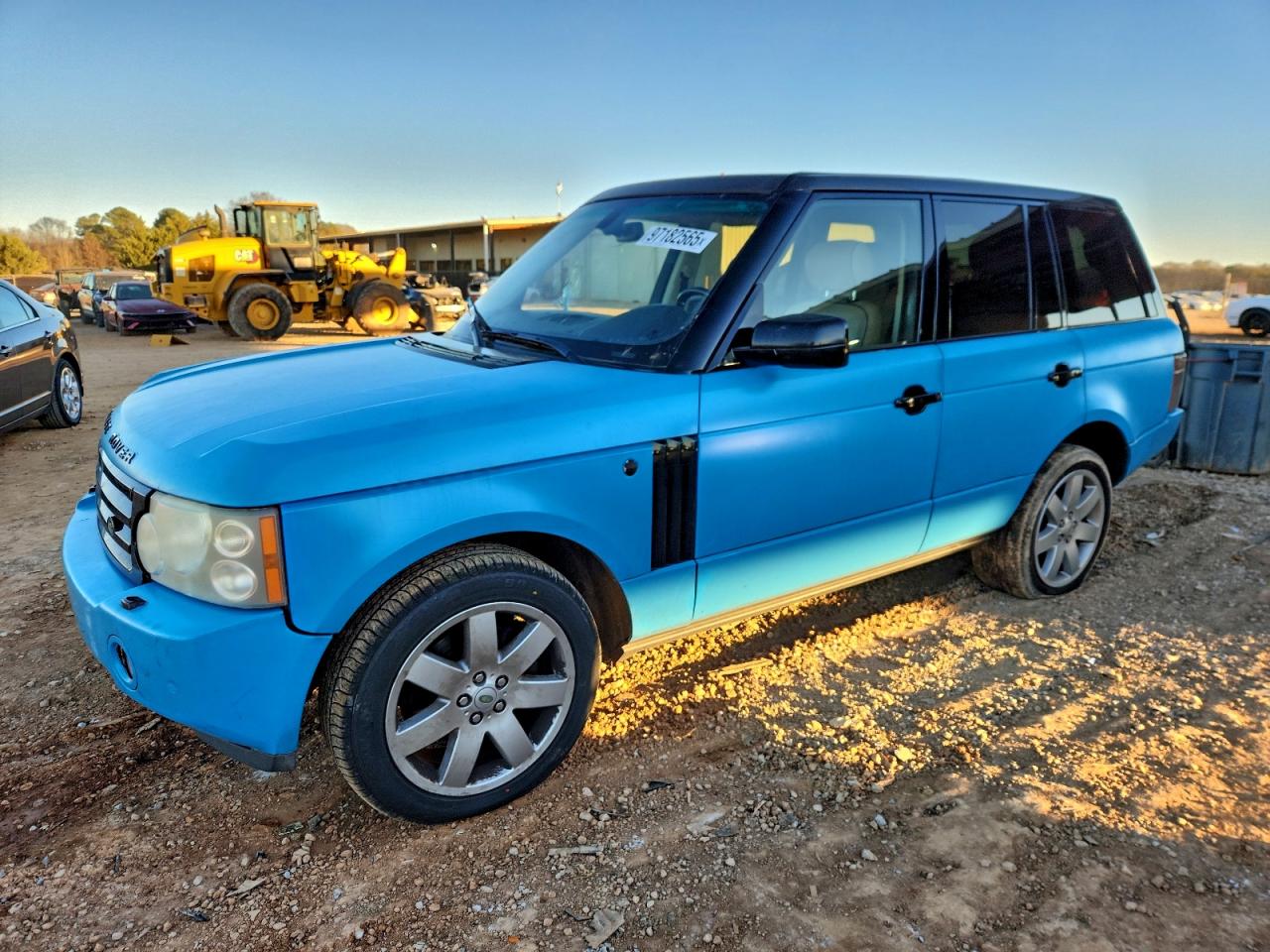 2006 Land Rover Range Rover Hse Blue vin: SALME154X6A236638