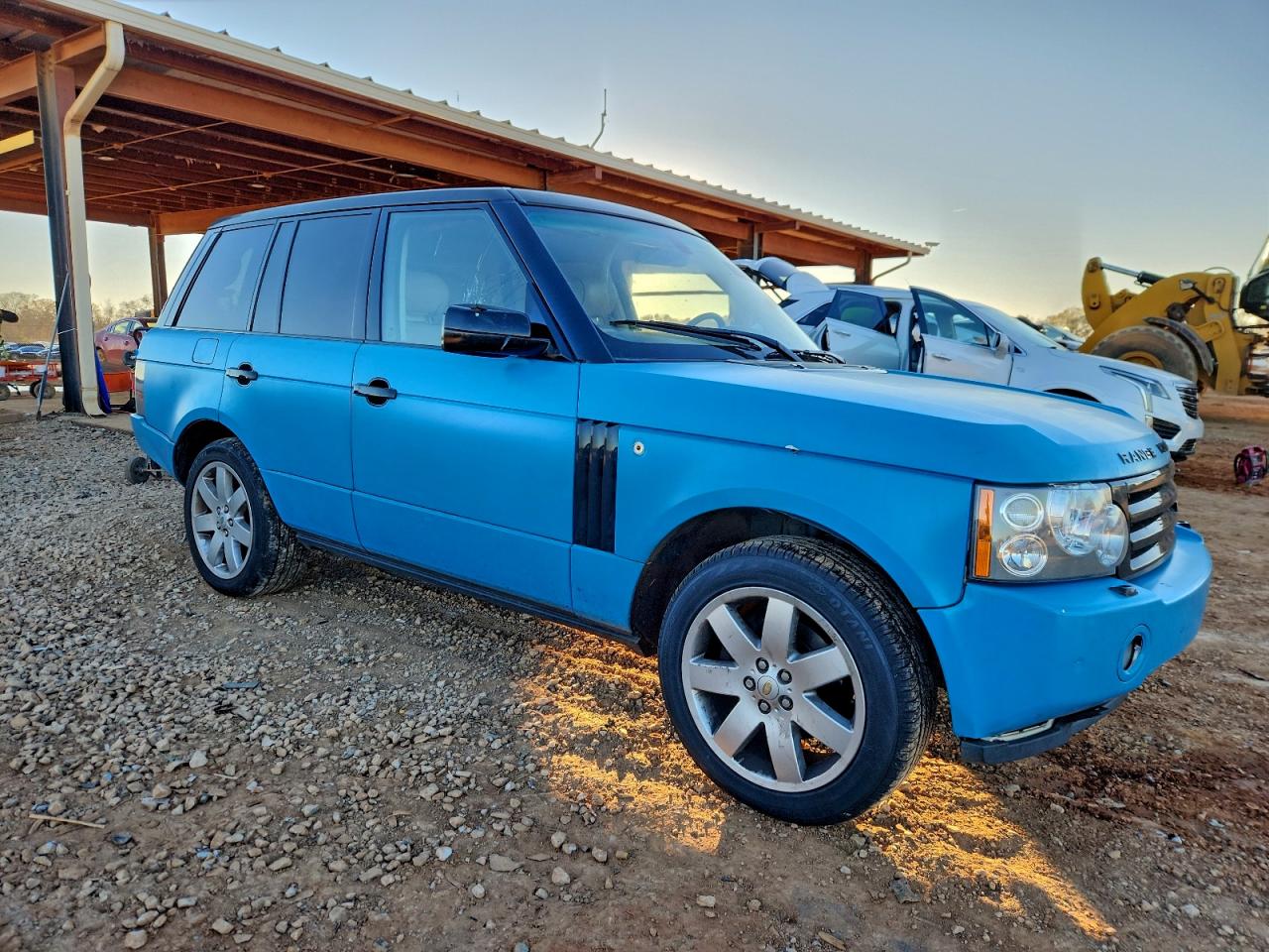 2006 Land Rover Range Rover Hse Blue vin: SALME154X6A236638