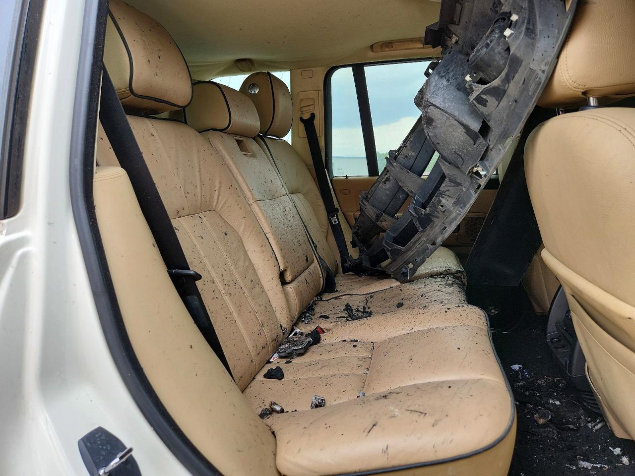 2010 Land Rover Range Rover Hse White vin: SALME1D40AA314712