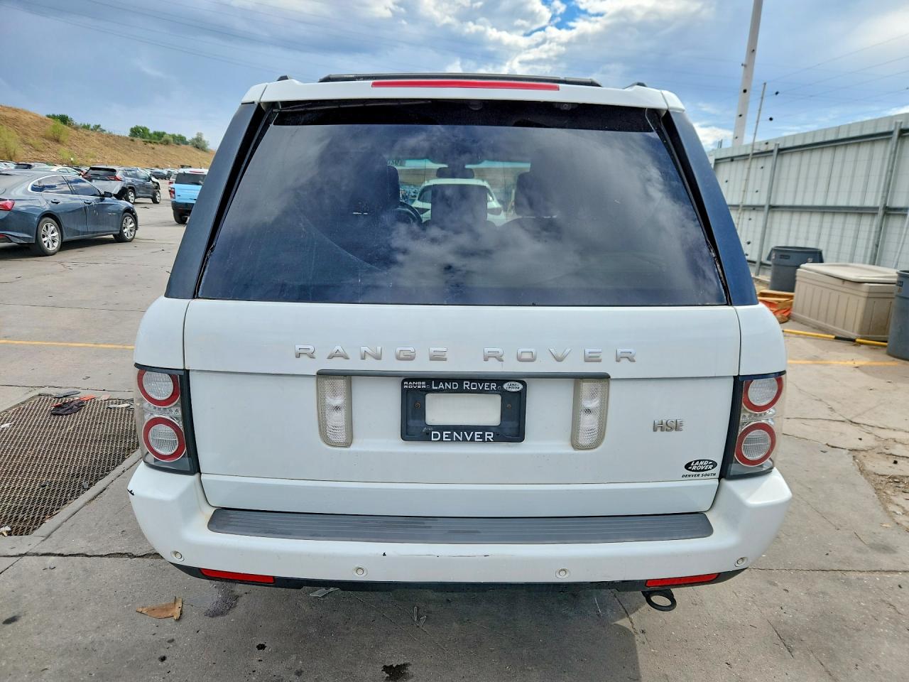 2011 Land Rover Range Rover Hse Белый vin: SALME1D40BA336579