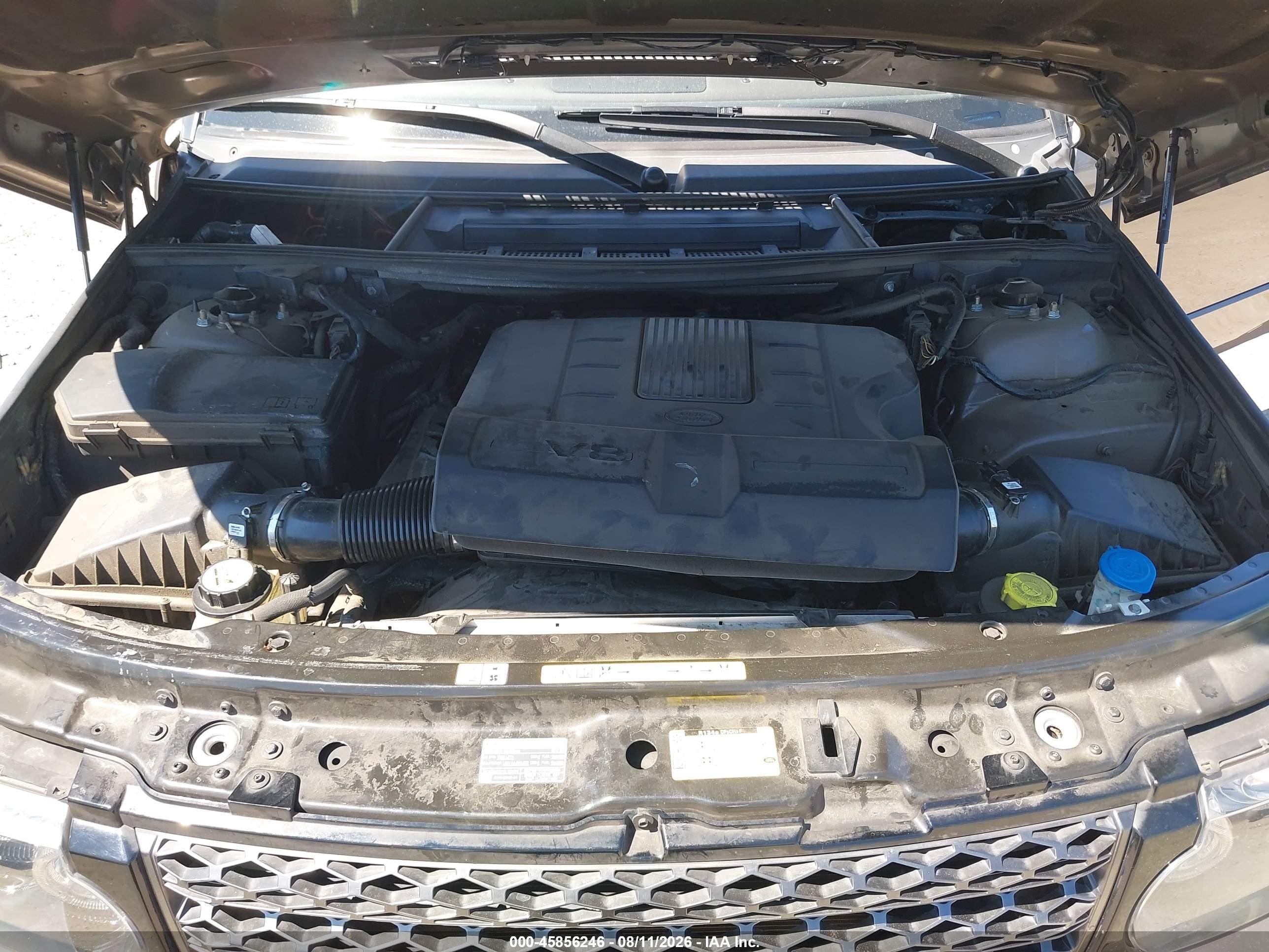 2012 Land Rover Range Rover Hse Gray vin: SALME1D40CA372869