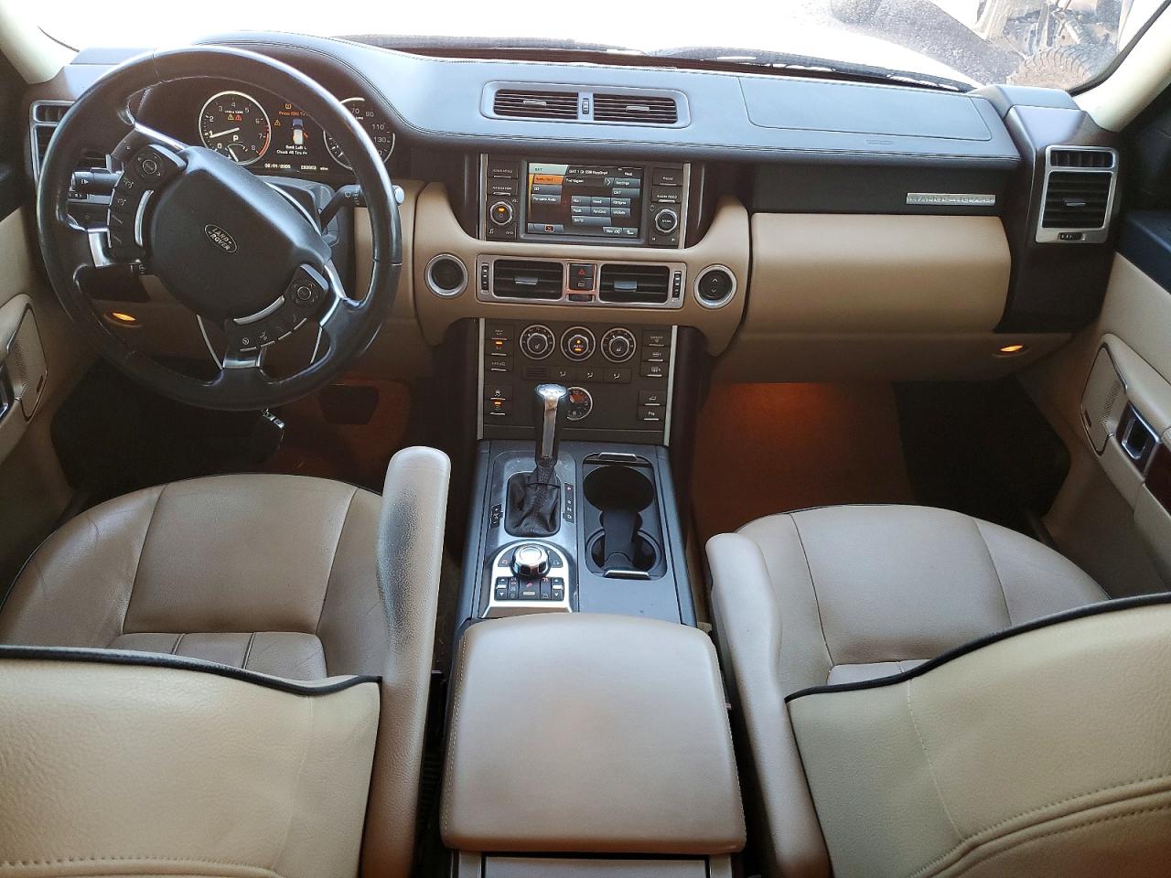 2010 Land Rover Range Rover Hse White vin: SALME1D41AA312404
