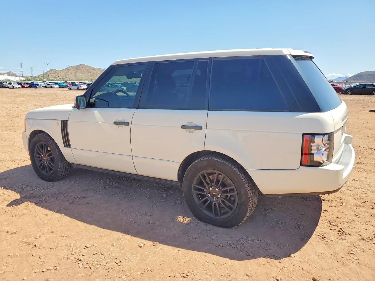 2010 Land Rover Range Rover Hse White vin: SALME1D41AA312404