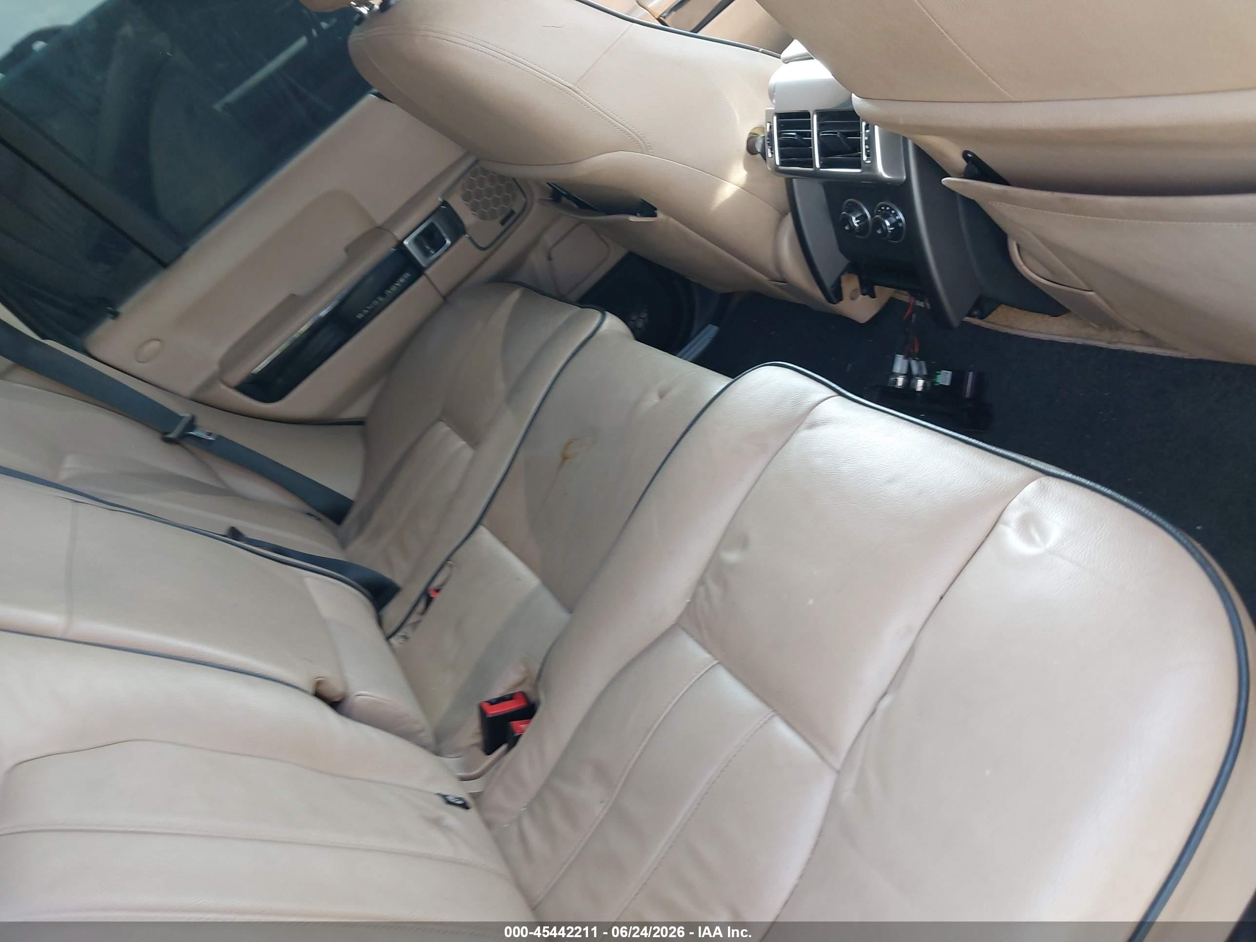 2012 Land Rover Range Rover Hse Black vin: SALME1D41CA360696