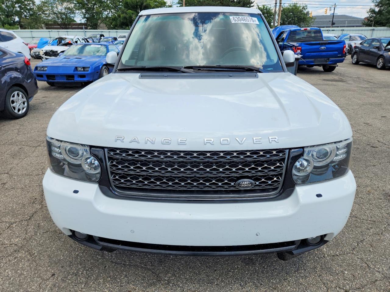 2012 Land Rover Range Rover Hse White vin: SALME1D41CA365476