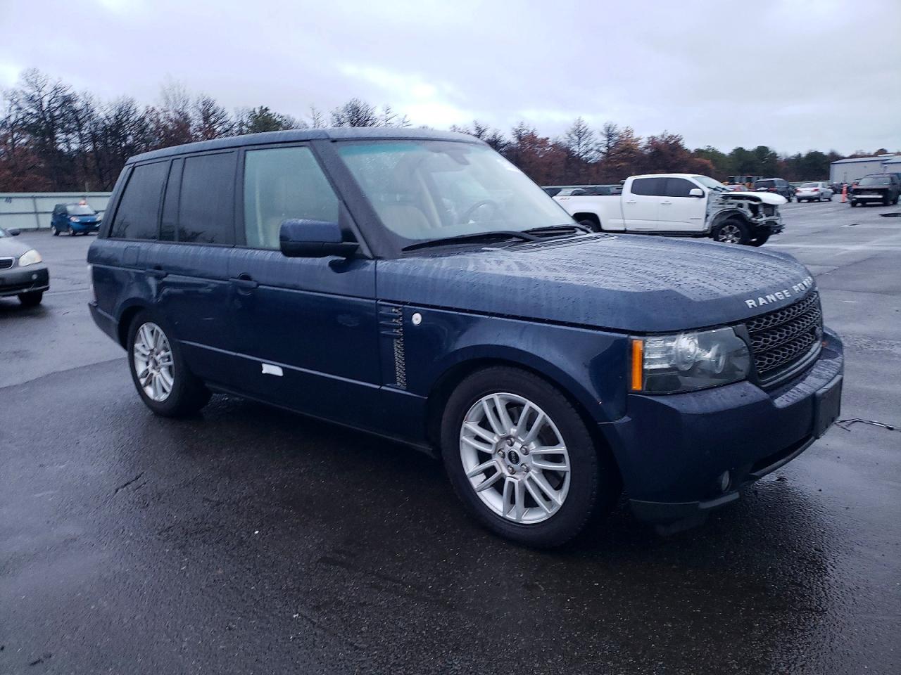 2012 Land Rover Range Rover Hse Blue vin: SALME1D41CA391561