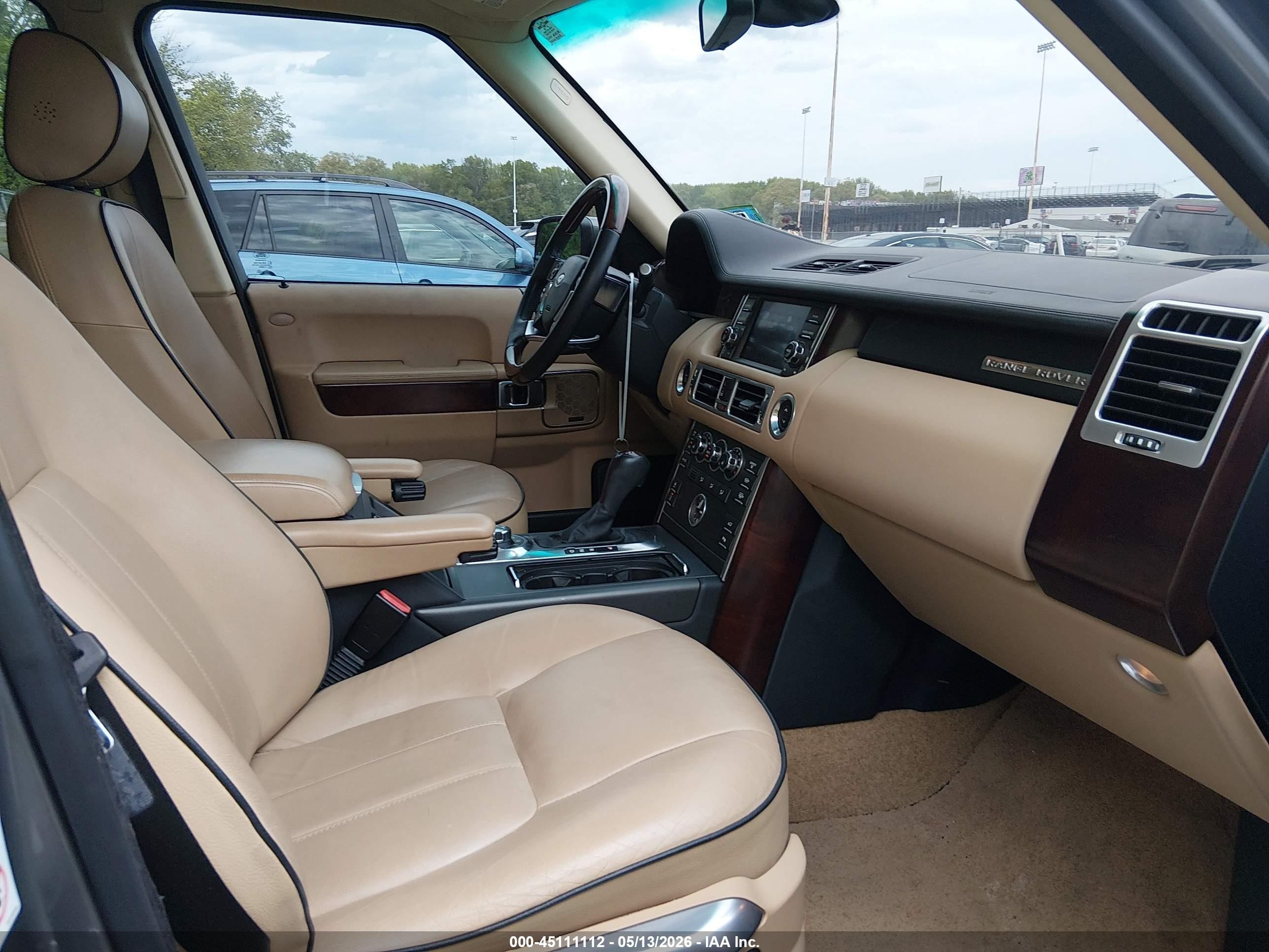 2010 Land Rover Range Rover Hse Gray vin: SALME1D43AA311691