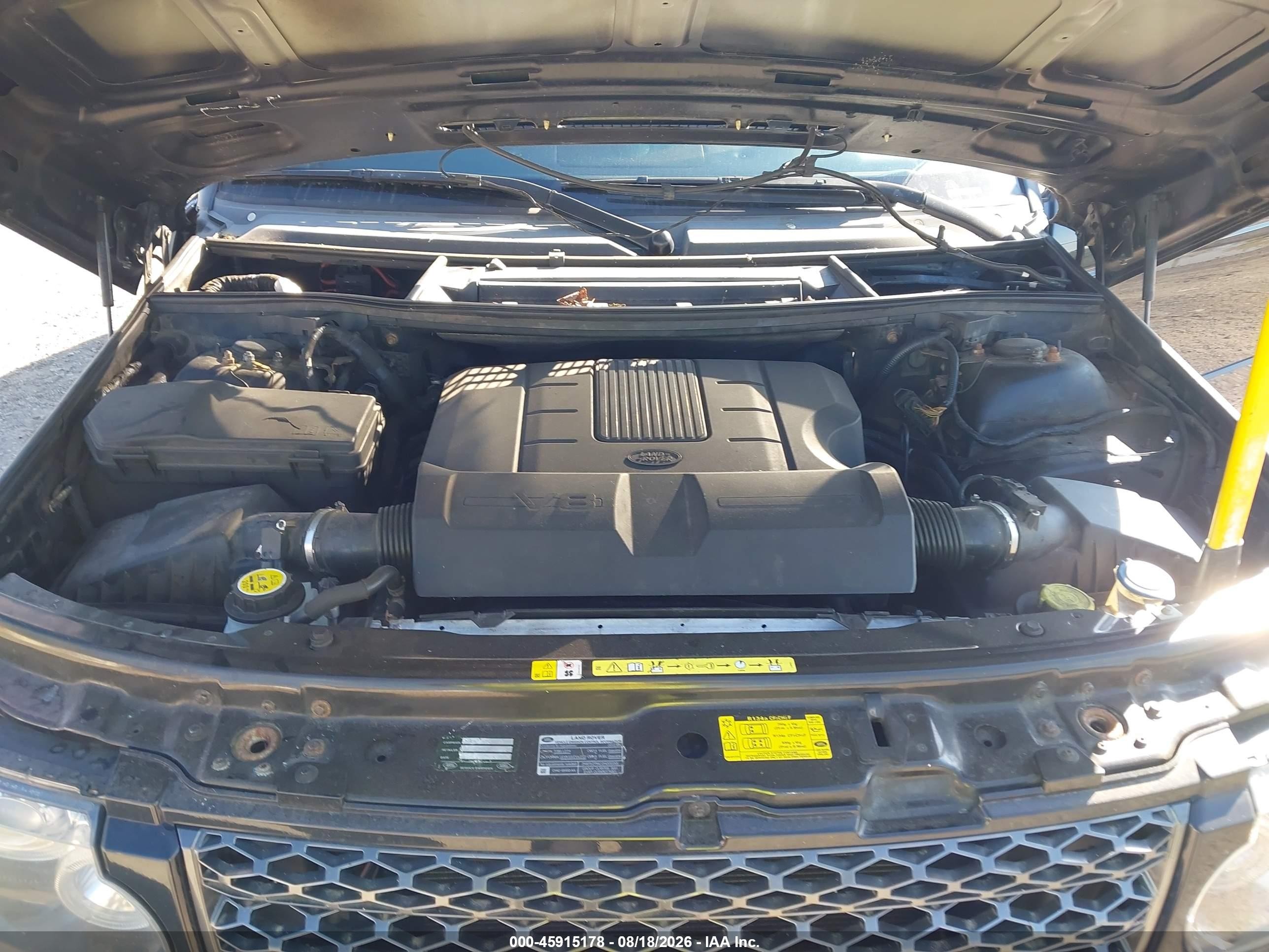 2012 Land Rover Range Rover Hse Black vin: SALME1D45CA363701