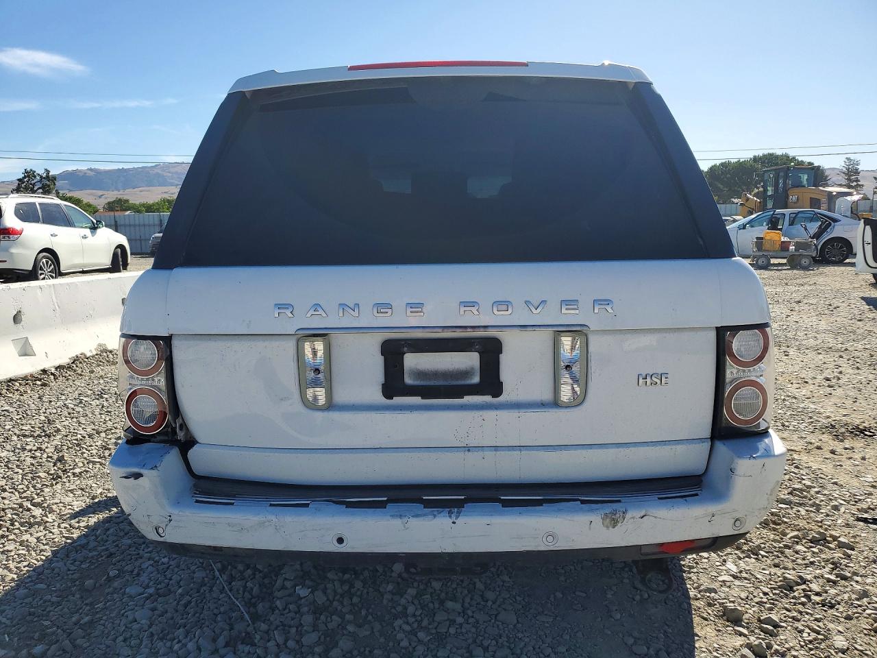 2012 Land Rover Range Rover Hse White vin: SALME1D45CA383642