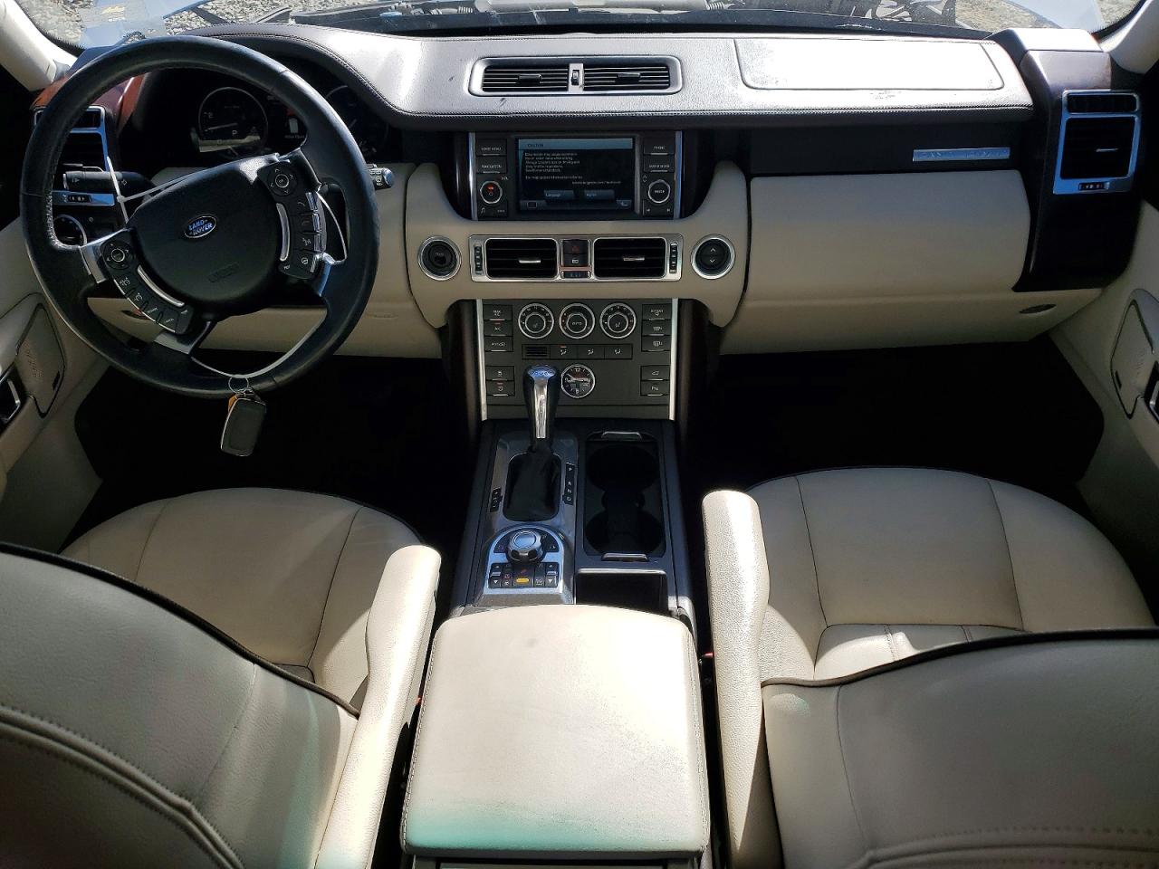 2012 Land Rover Range Rover Hse White vin: SALME1D45CA383642
