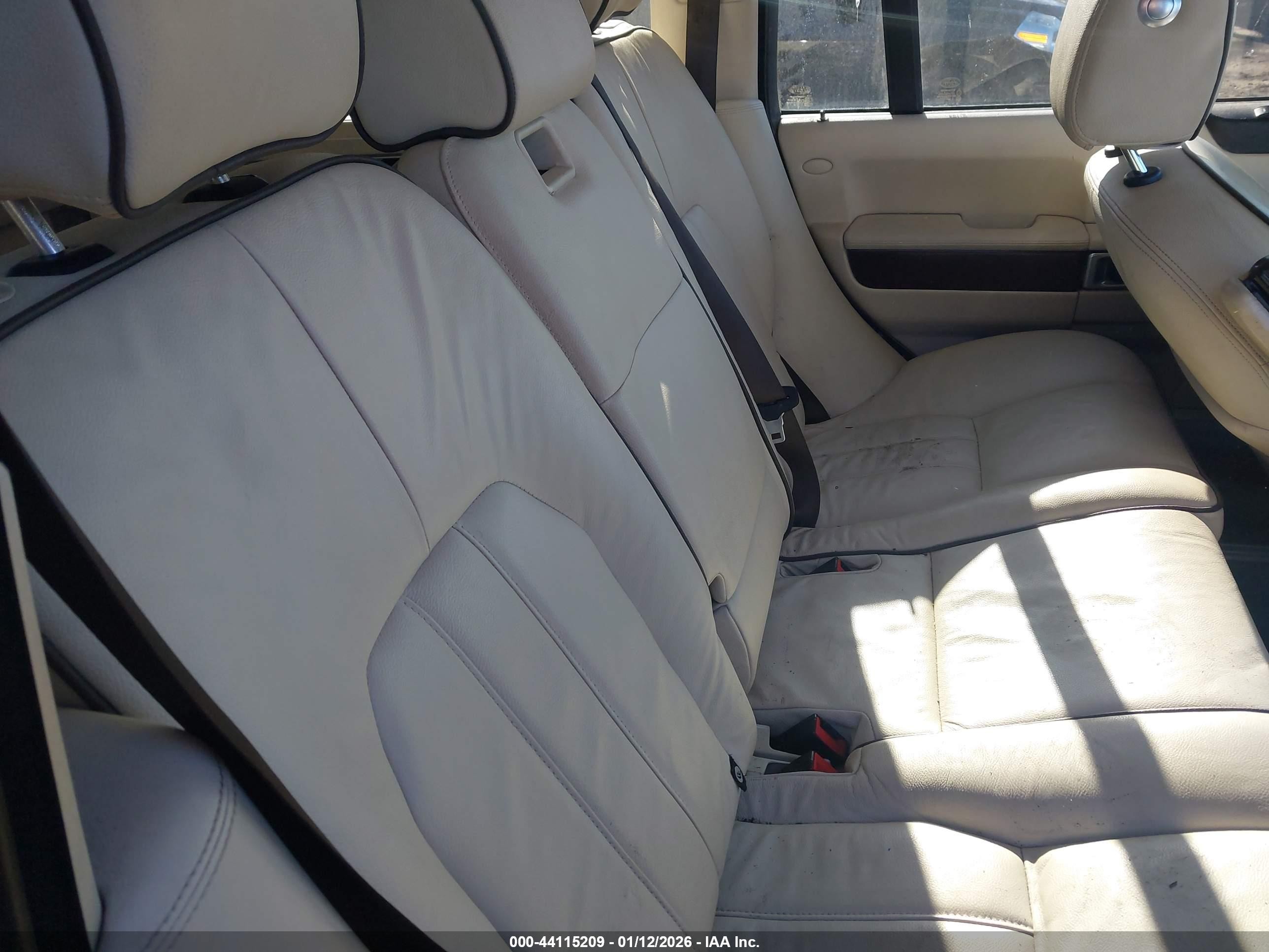 2010 Land Rover Range Rover Hse White vin: SALME1D46AA328226