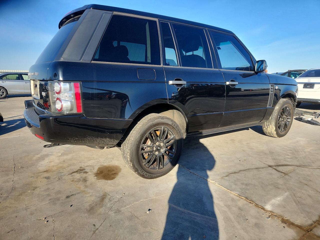 2011 Land Rover Range Rover Hse Black vin: SALME1D46BA358215