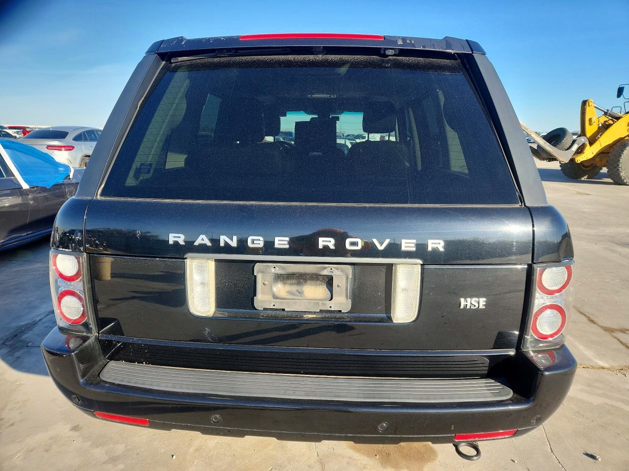 2011 Land Rover Range Rover Hse Black vin: SALME1D46BA358215