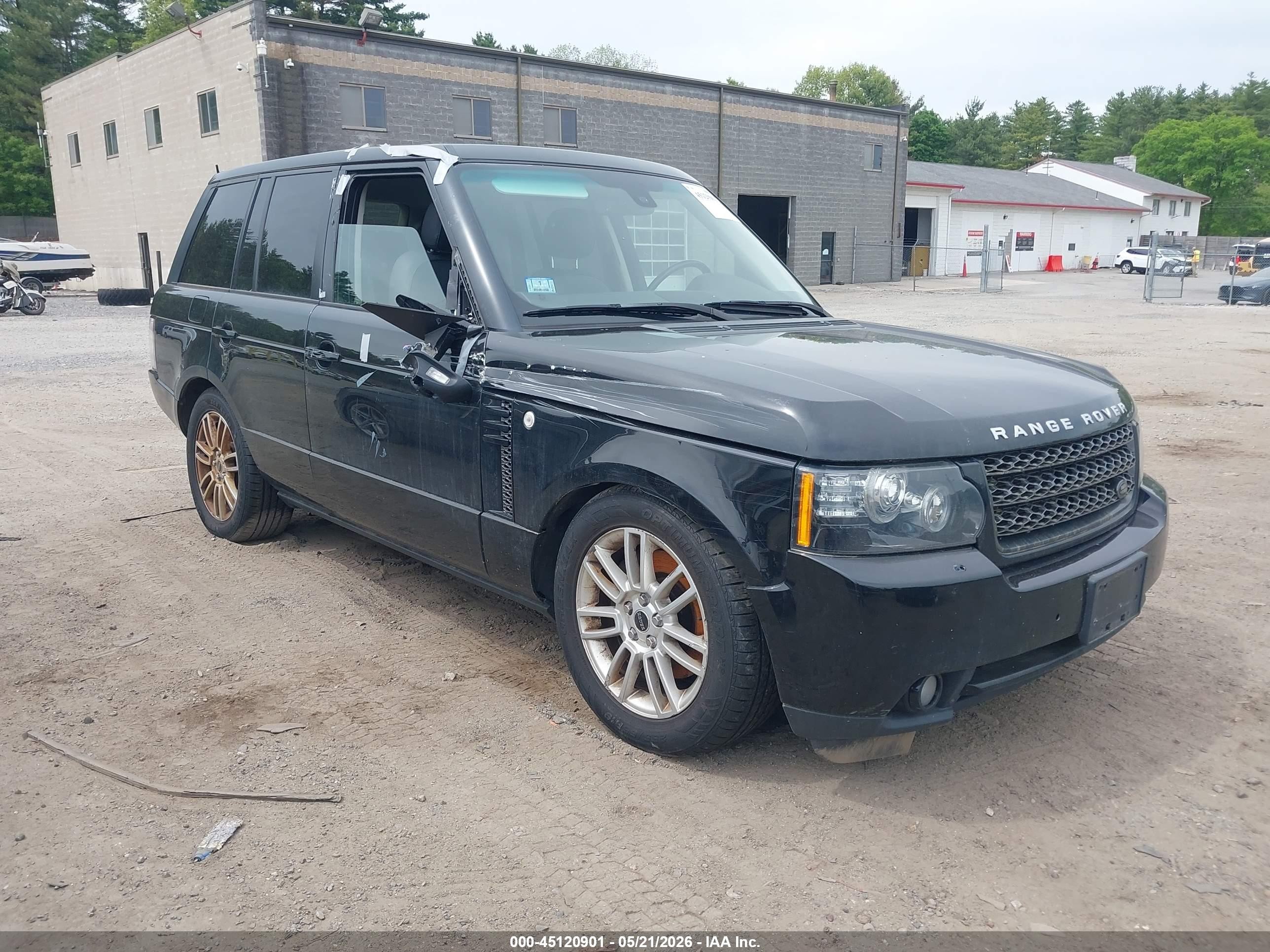 2012 Land Rover Range Rover Hse Black vin: SALME1D46CA393242